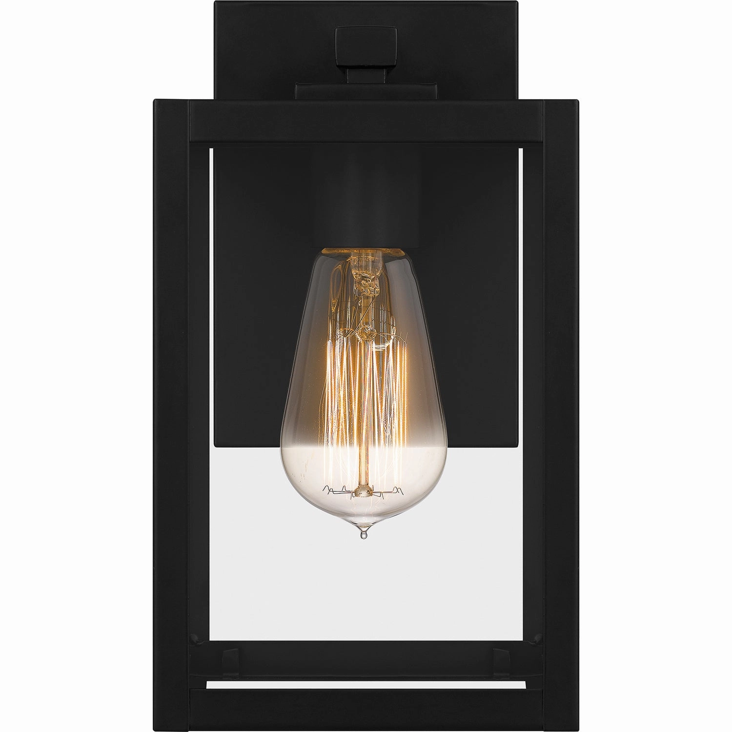 Westover One Light Outdoor Wall Lantern Earth Black