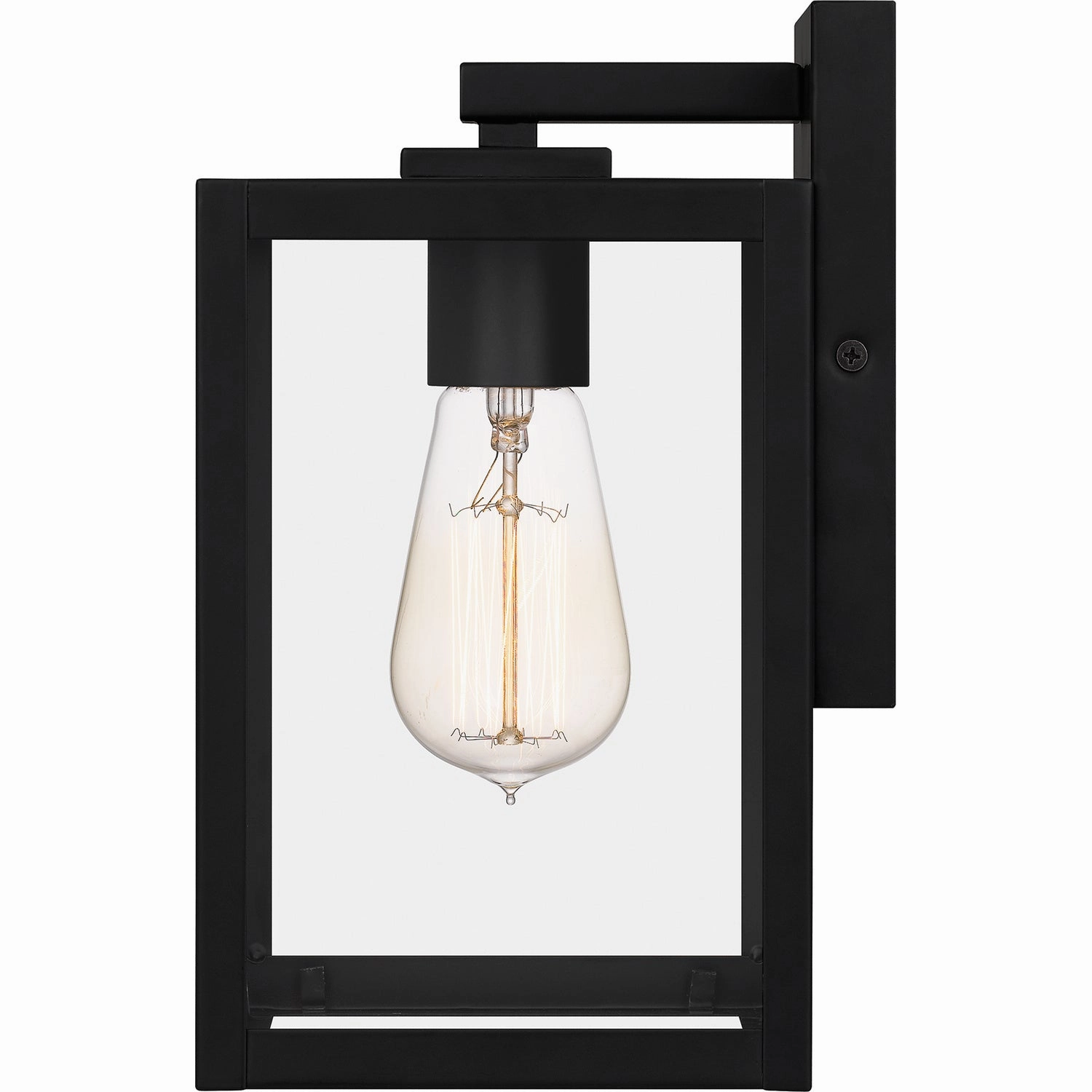 Westover One Light Outdoor Wall Lantern Earth Black