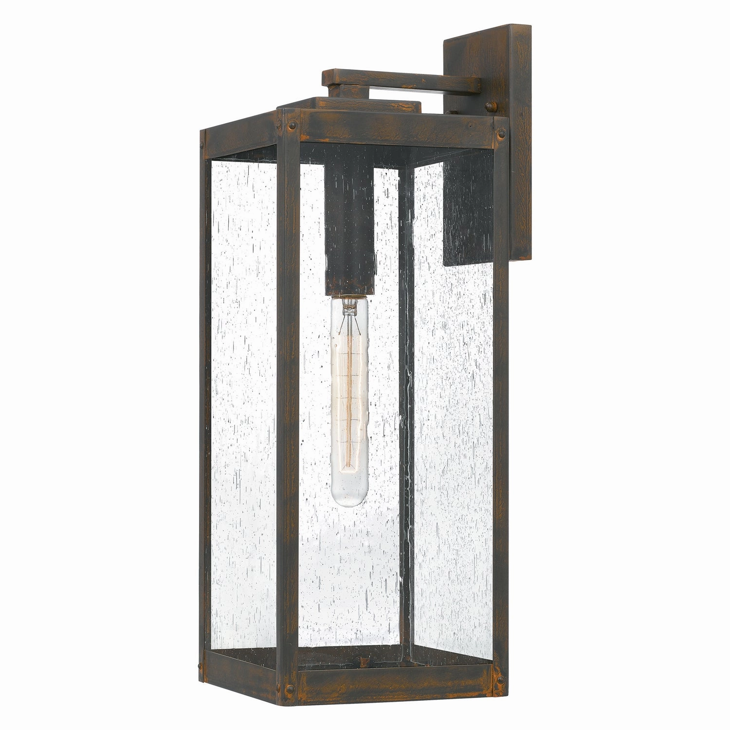 Westover One Light Outdoor Wall Mount Industrial BronzeOutdoor wall sconces with motion sensor