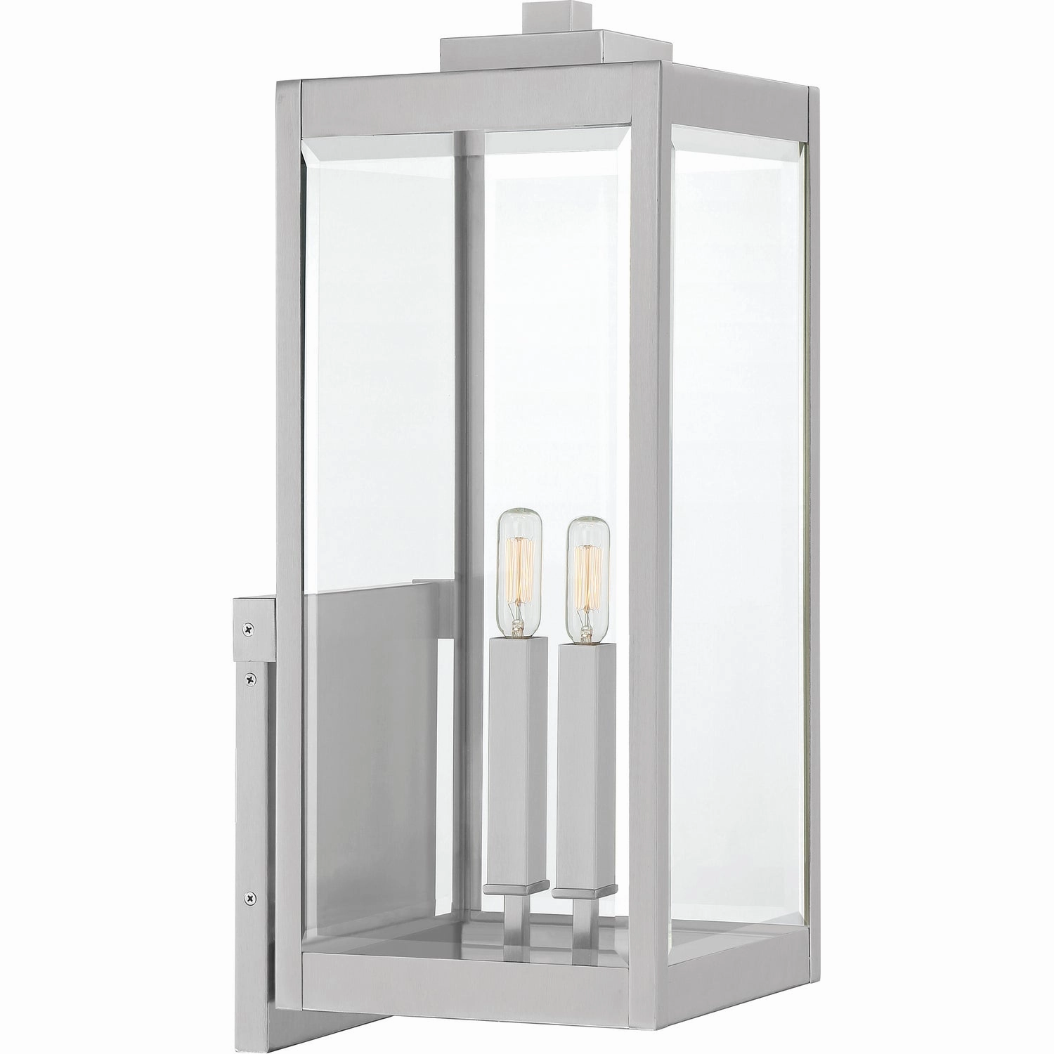 Westover Two Light Outdoor Wall Mount Stainless SteelOutdoor wall sconces with motion sensor