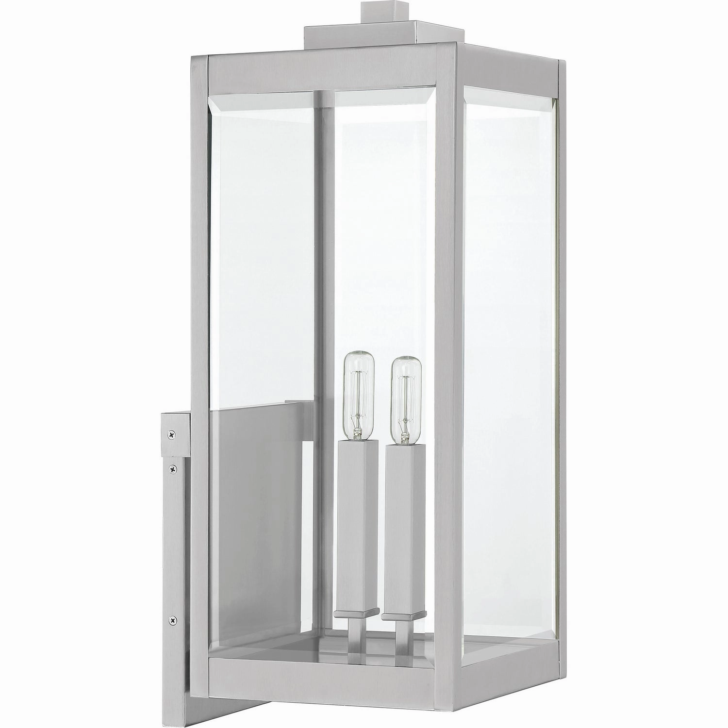 Westover Two Light Outdoor Wall Mount Stainless Steel
