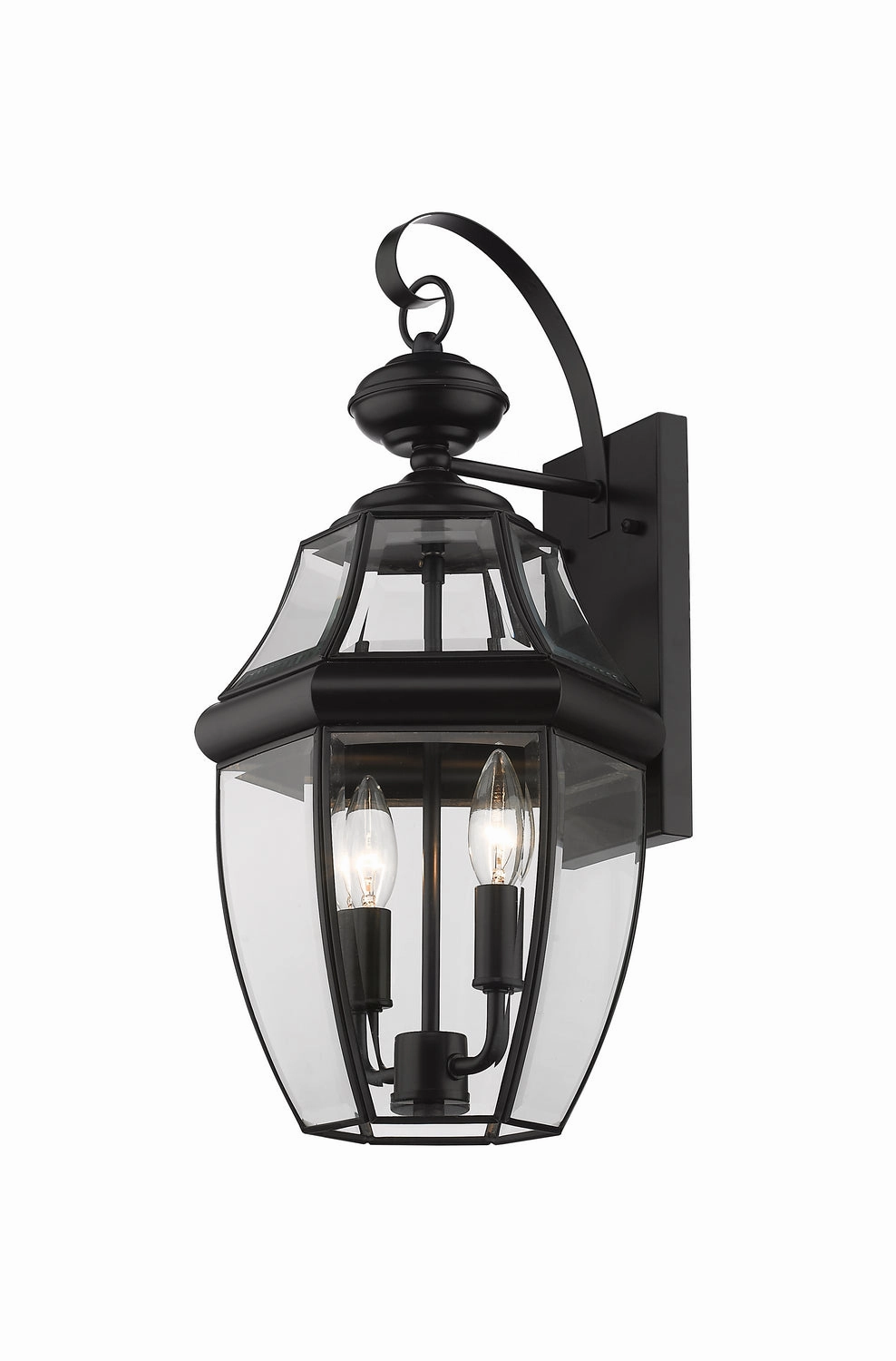 Westover Two Light Outdoor Wall Sconce BlackOutdoor wall sconces with motion sensor