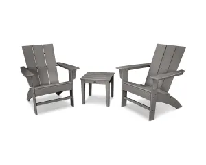 Westport 3-Piece Adirondack Setoutdoor patio dining furniture set