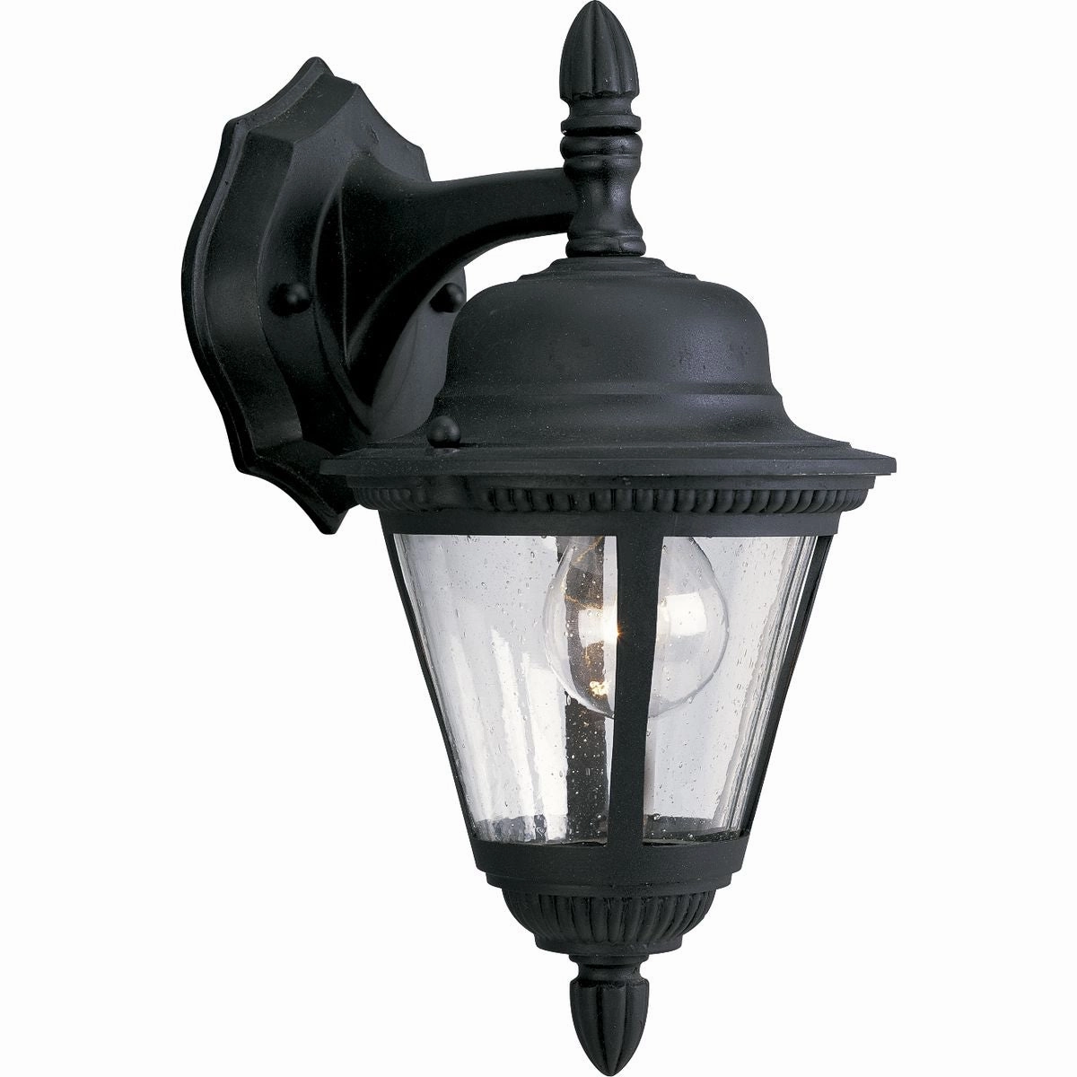 Westport One Light Wall Lantern Textured Black