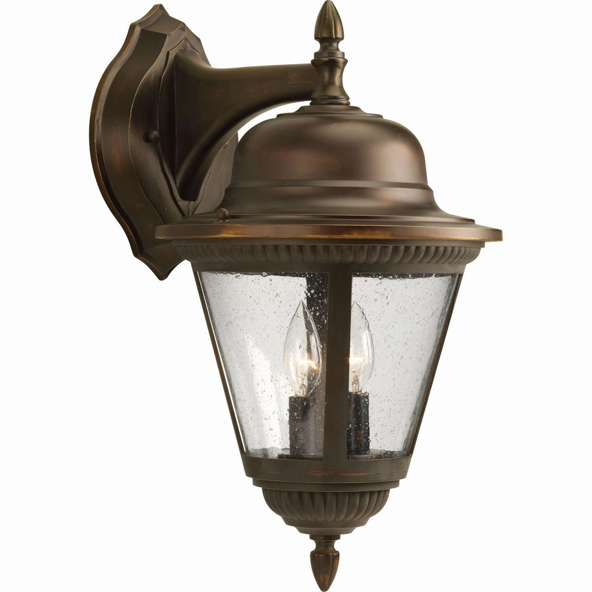 Westport Two Light Wall Lantern Antique Bronze