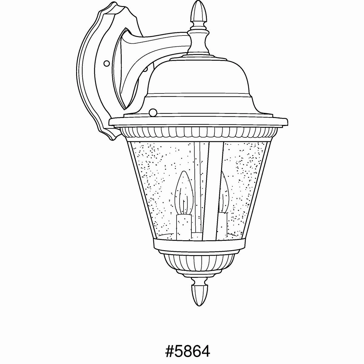 Westport Two Light Wall Lantern Antique Bronze