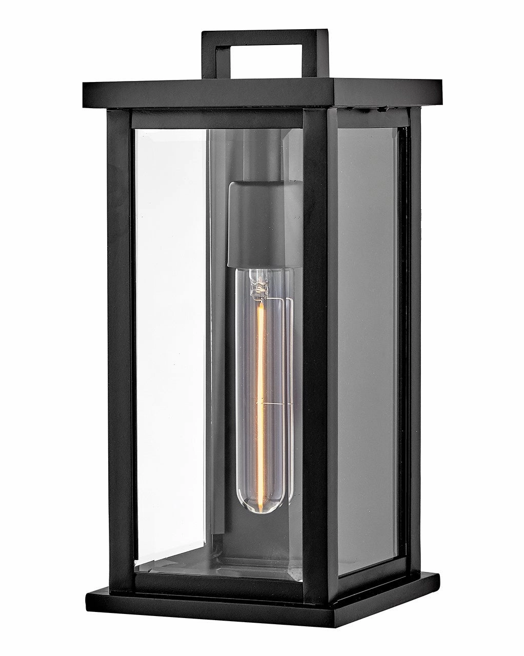 Weymouth LED Outdoor Wall Mount BlackOutdoor wall sconces with motion sensor