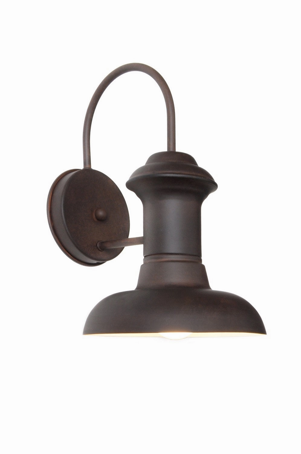 Wharf One Light Outdoor Wall Lantern Empire Bronze