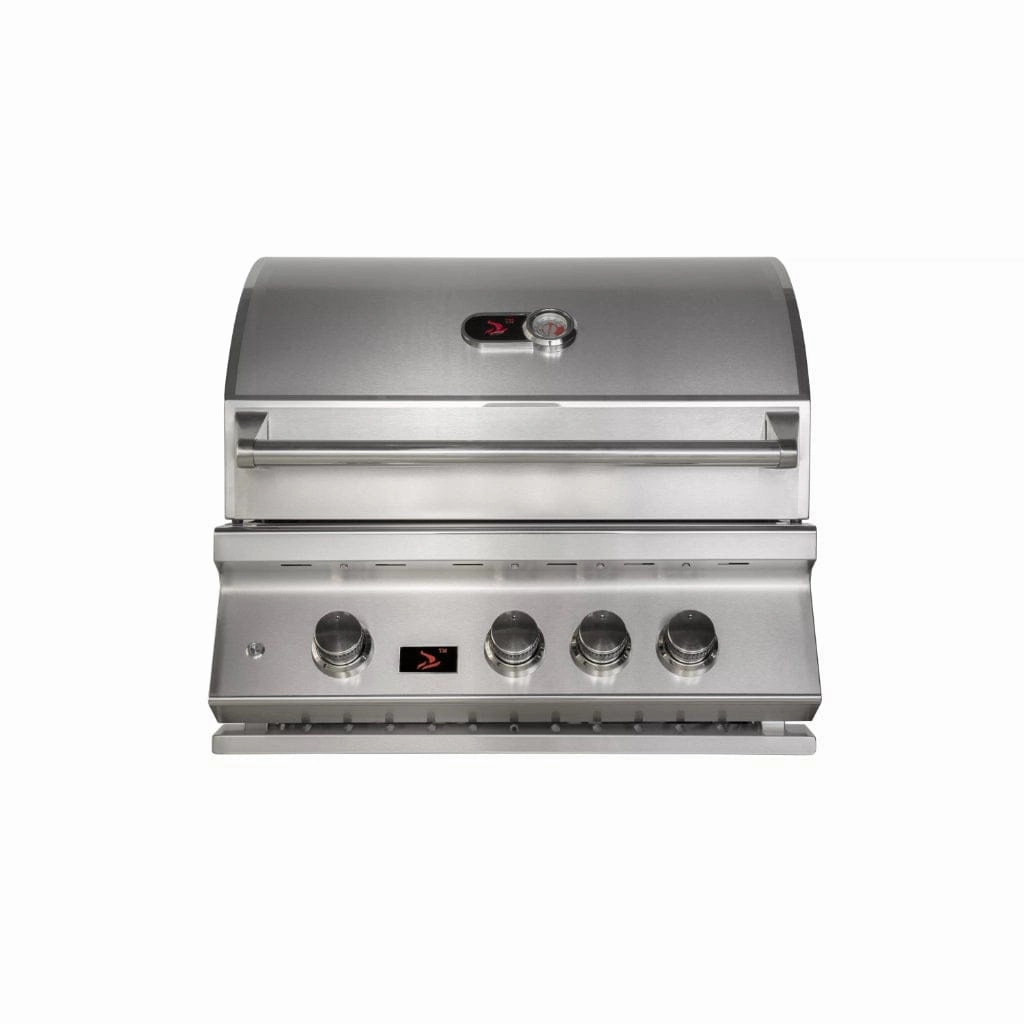 Whistler by Bonfire Outdoor 28 inch Built-In 3-Burner Propane Grill with Infrared Rear Burner CBB3-LP