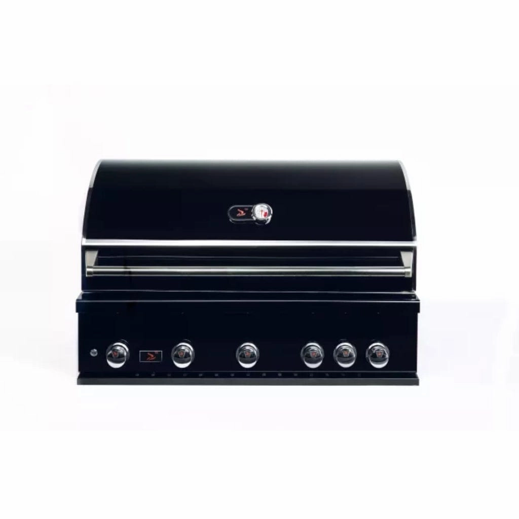 Whistler by Bonfire Outdoor Prime 500 Black Series 42 inch 5-Burner Built-In Natural Gas Grill with Infrared Rear Burner CBB500-B-NG