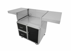 Wildfire 30-Inch Black Stainless Steel Grill Cart WF-CART30-CGG-BSSStainless steel BBQ tool set