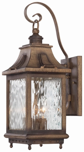 Wilshire Park Three Light Wall Mount Portsmouth BronzeOutdoor wall sconces with motion sensor