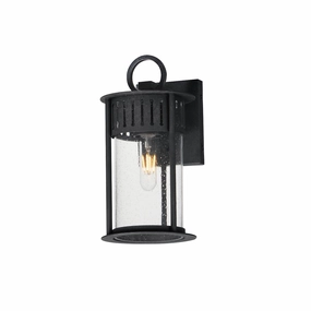 Windsor One Light Outdoor Wall Sconce Black PatinaOutdoor wall sconces with motion sensor