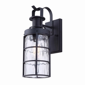 Winslet One Light Outdoor Lantern BlackOutdoor wall sconces with motion sensor