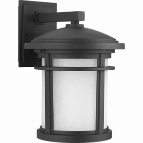 Wish Led LED Wall Lantern BlackOutdoor wall sconces with motion sensor