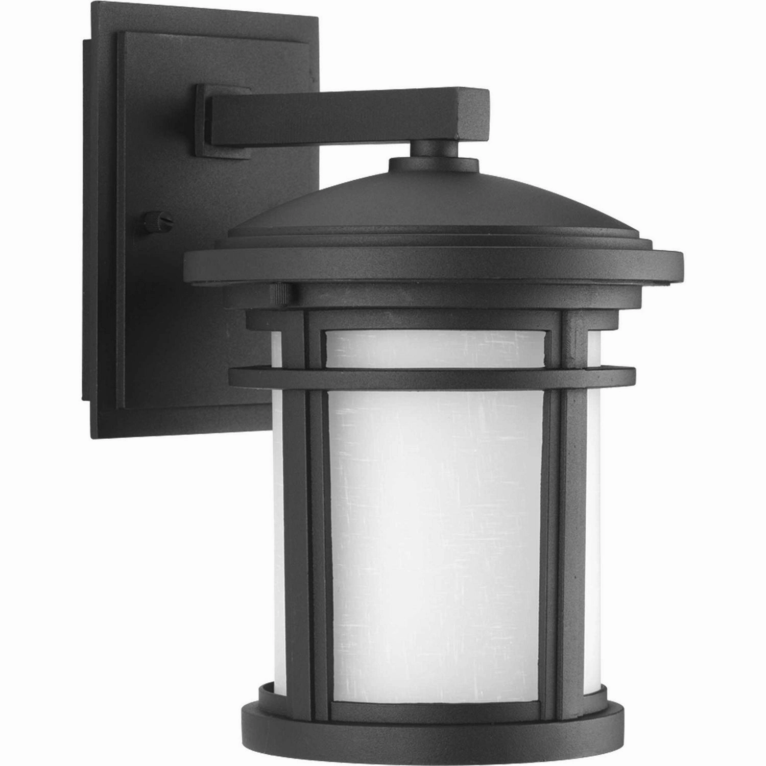 Wish One Light Wall Lantern Black