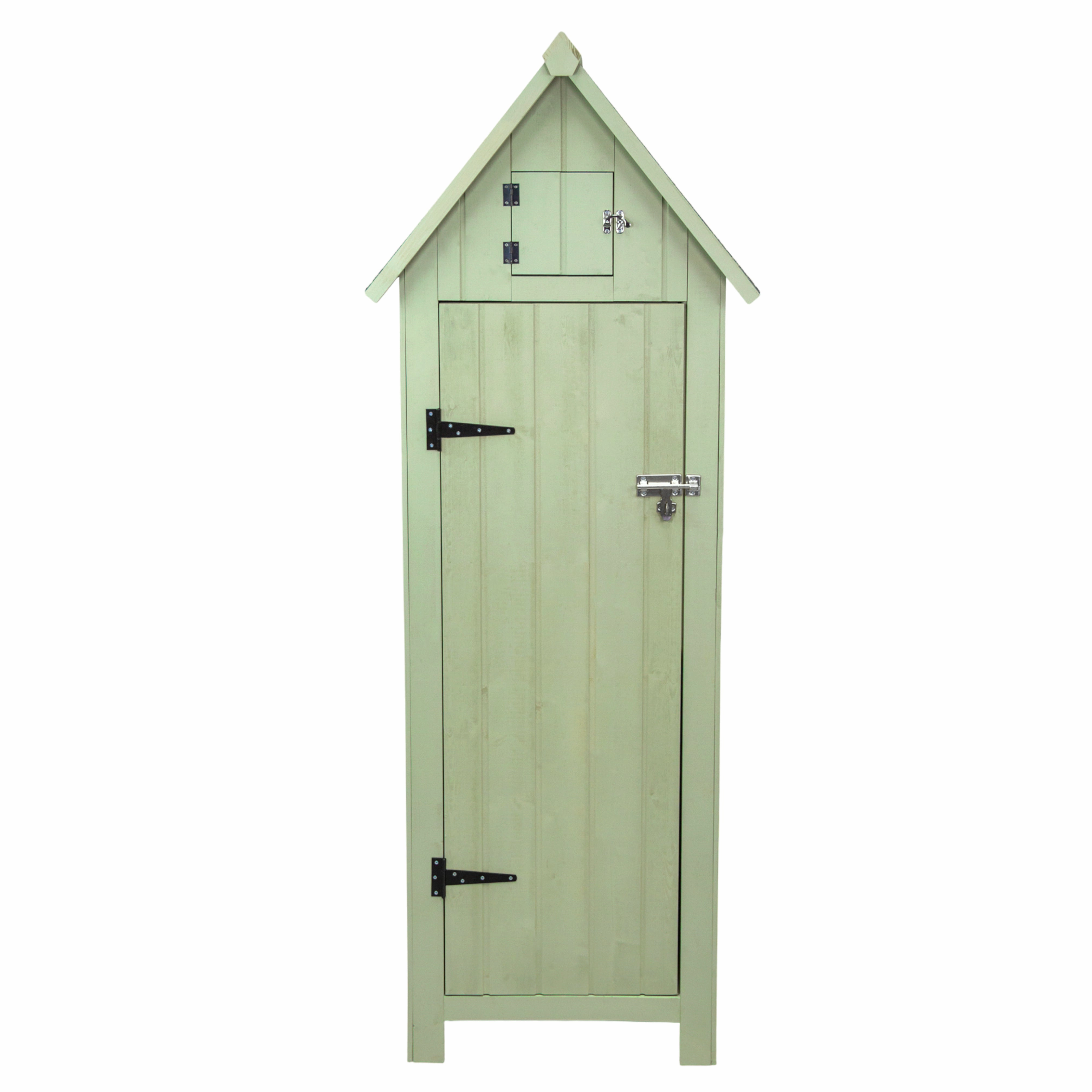 Wooden Garden Shed - Green compact outdoor storage solutions