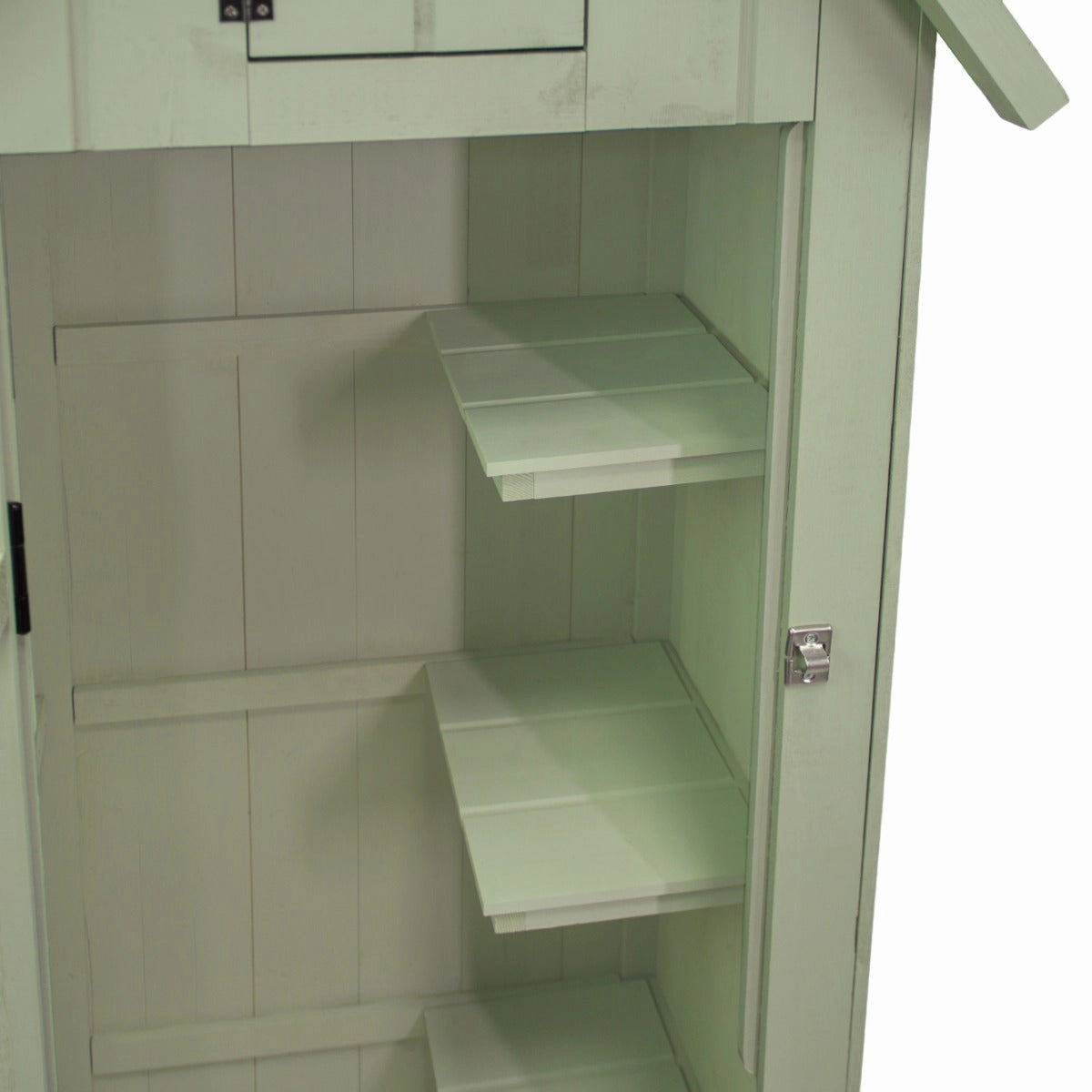 Wooden Garden Shed  Green