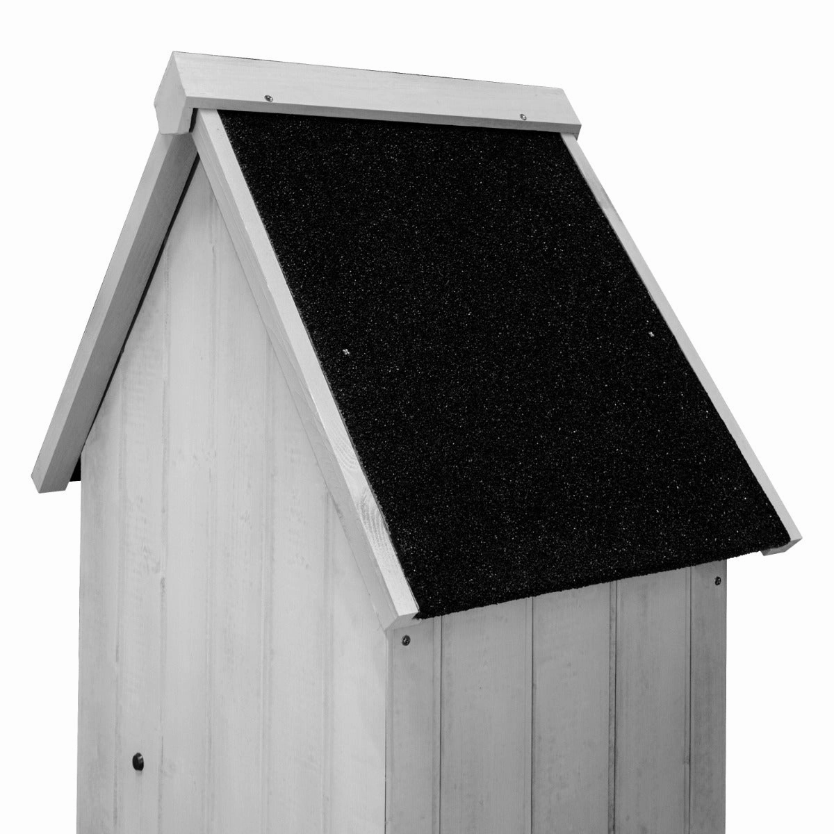 Wooden Garden Shed  Light Grey