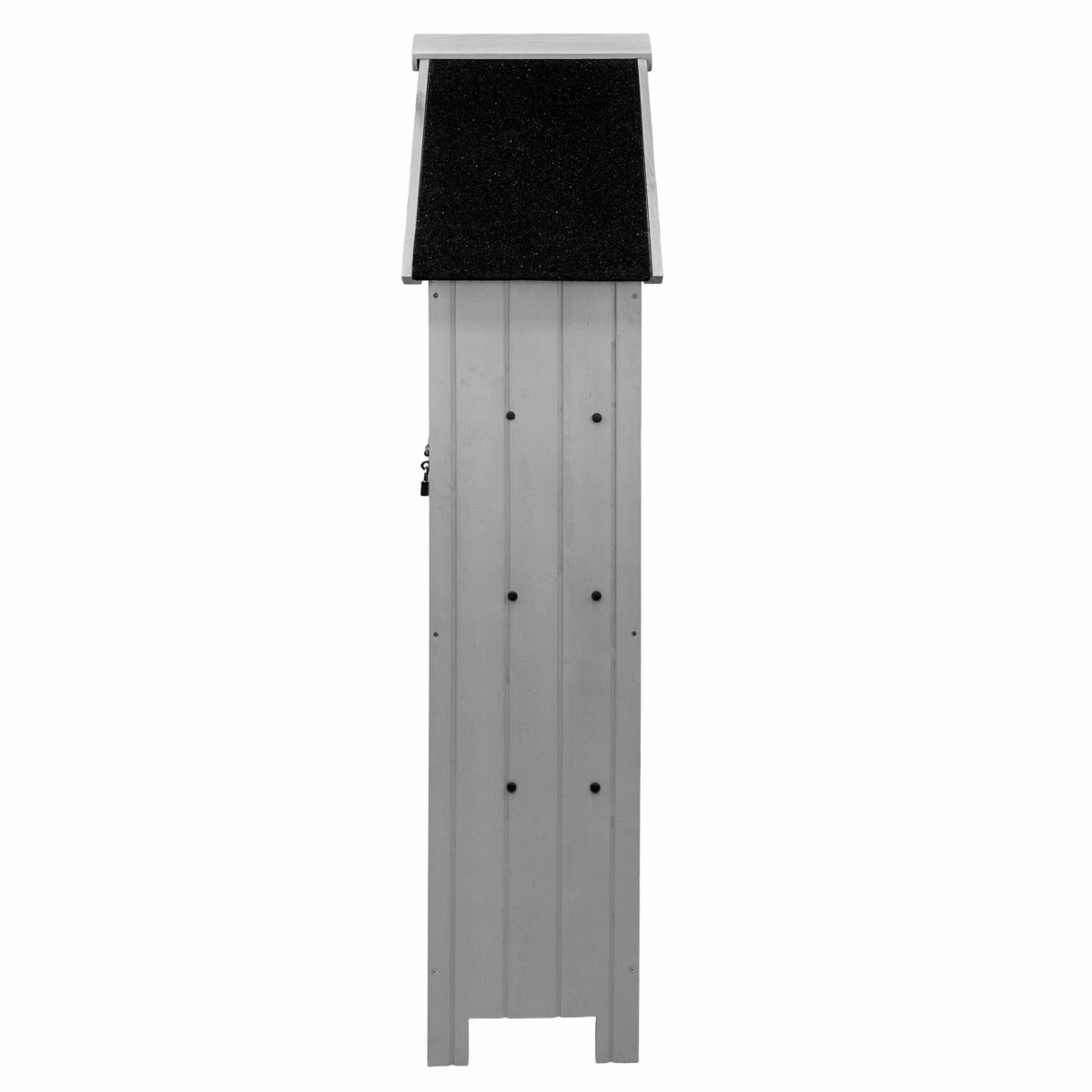 Wooden Garden Shed  Light Grey