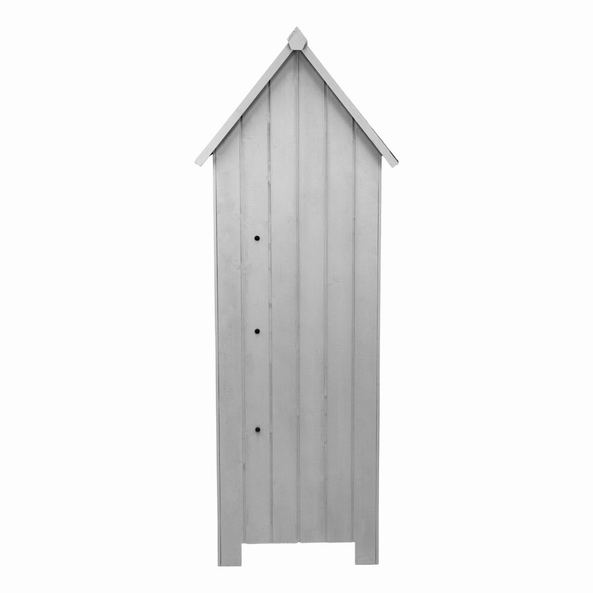 Wooden Garden Shed  Light Grey