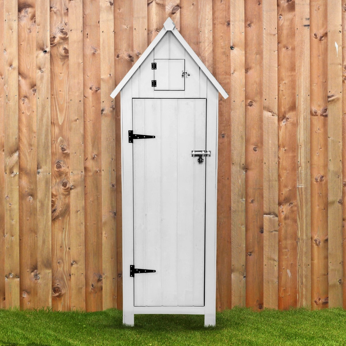 Wooden Garden Shed  White