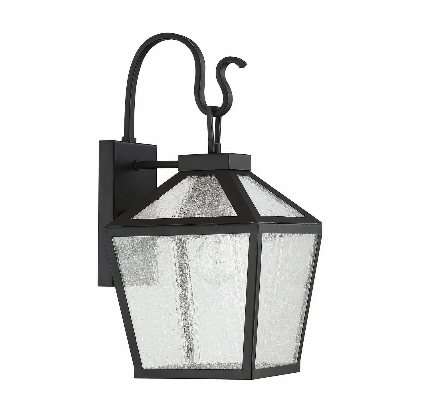 Woodstock One Light Wall Mount Black