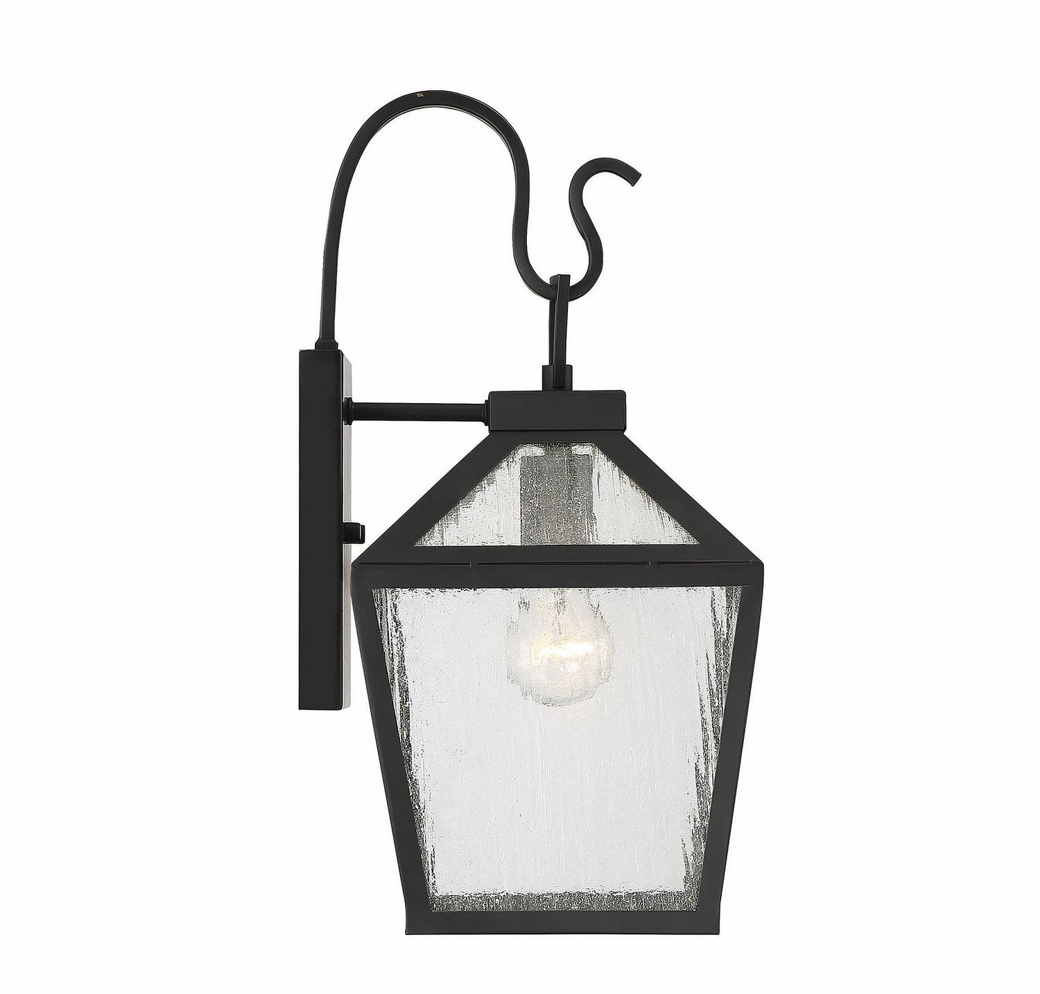 Woodstock One Light Wall Mount Black