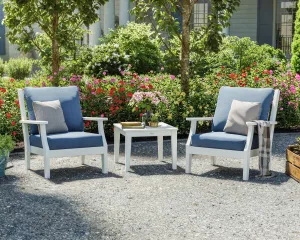 Wovendale 3-Piece Deep Seating Setoutdoor patio dining furniture set