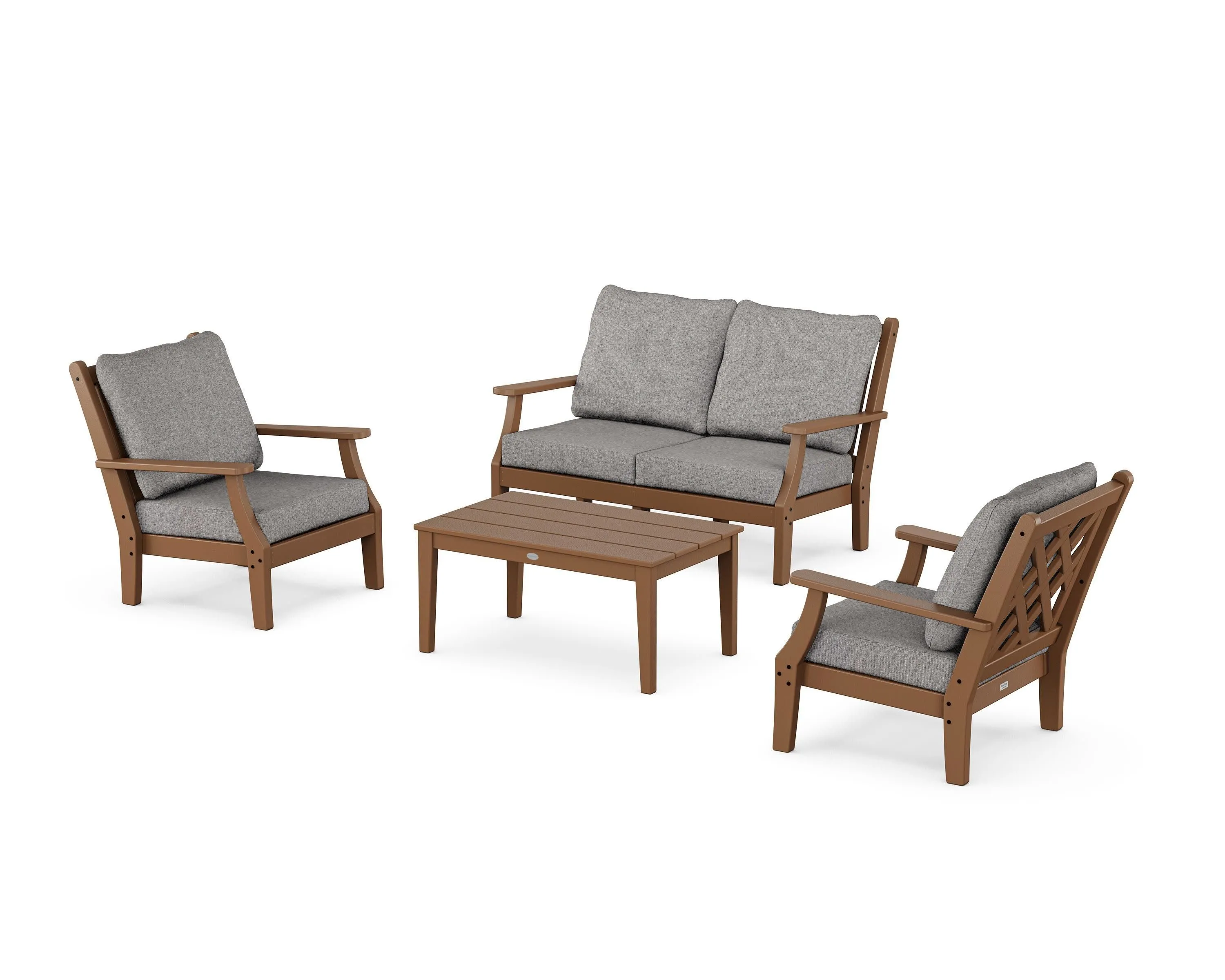Wovendale 4-Piece Deep Seating Set with Loveseat