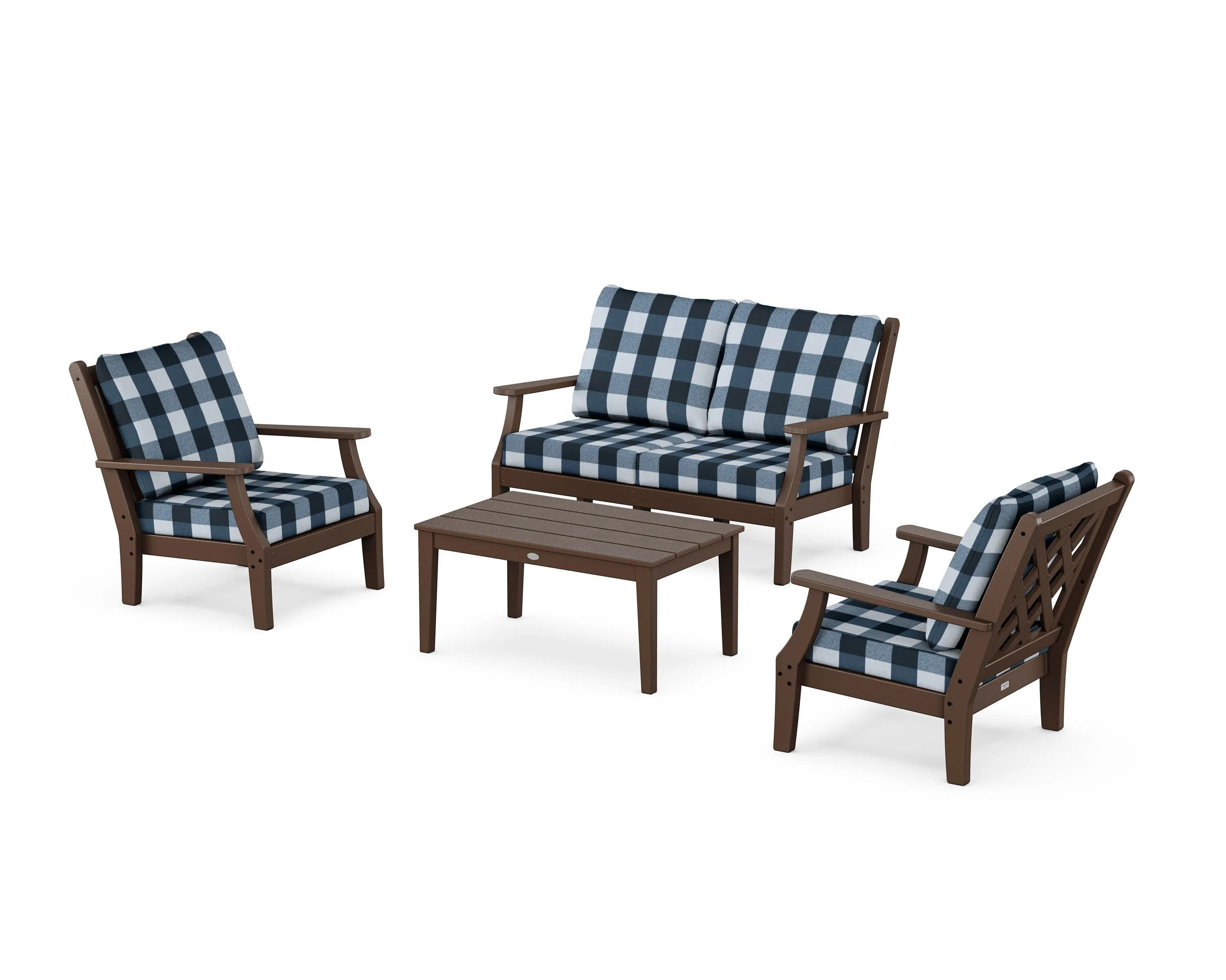 Wovendale 4-Piece Deep Seating Set with Loveseat