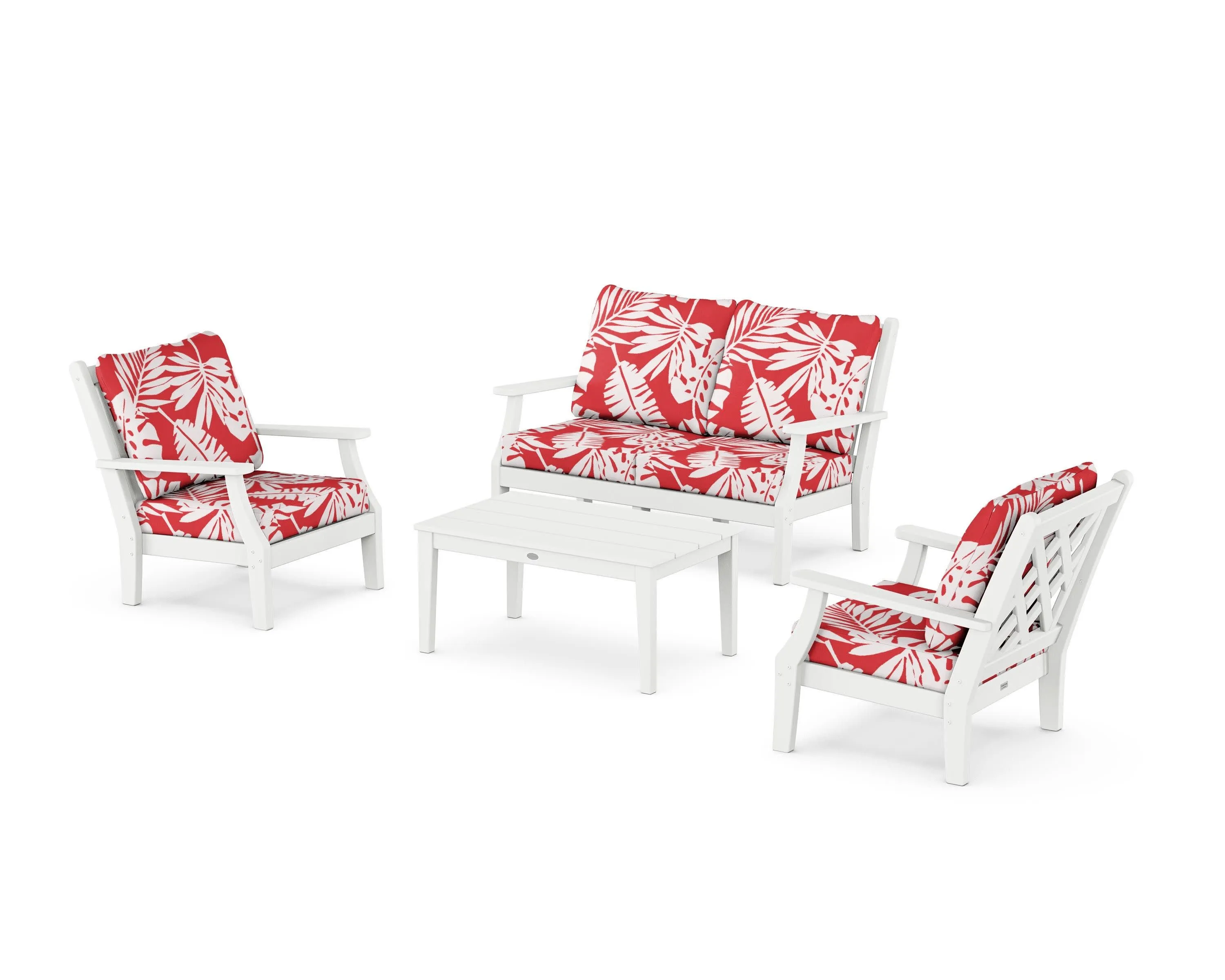 Wovendale 4-Piece Deep Seating Set with Loveseat