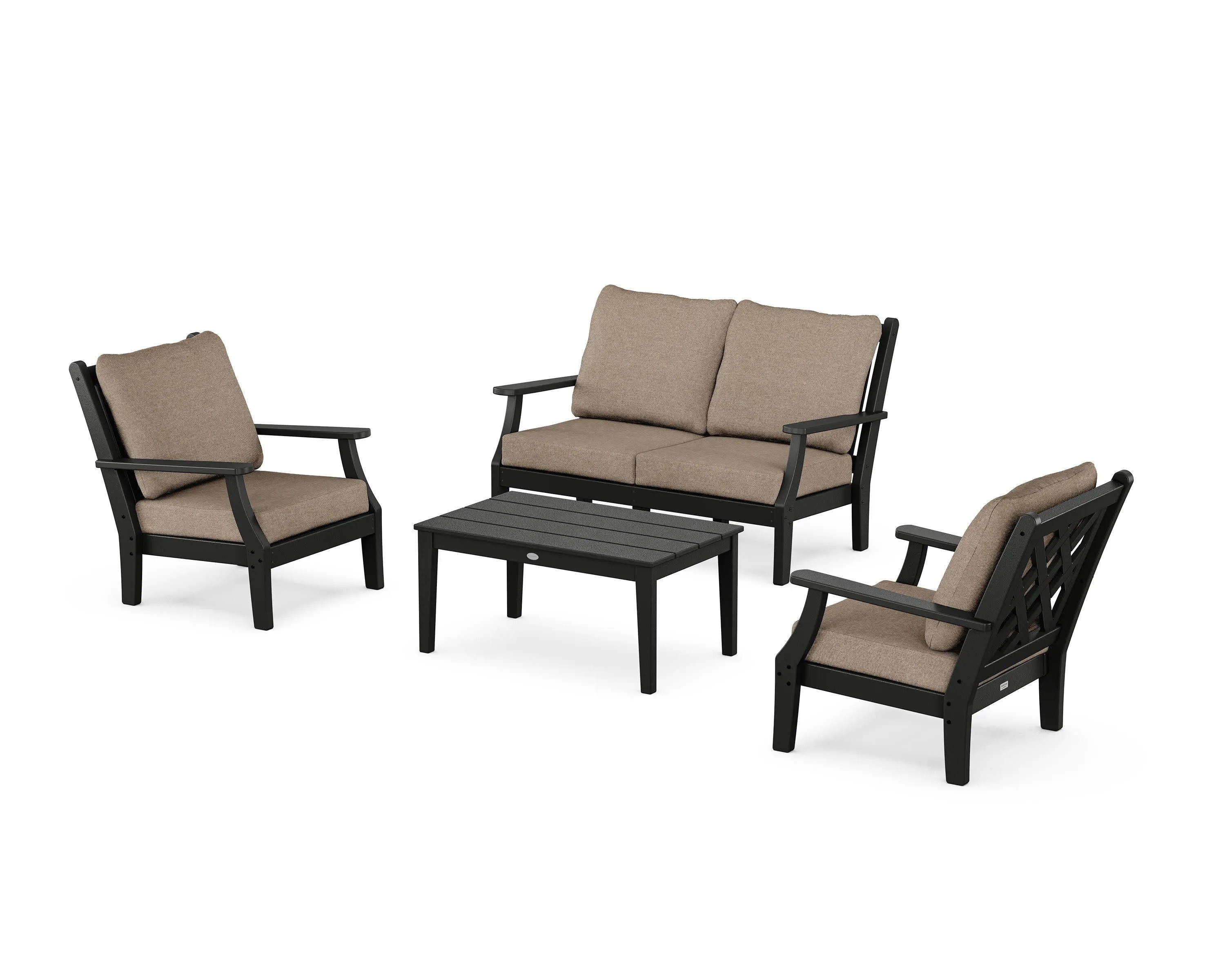 Wovendale 4-Piece Deep Seating Set with Loveseat
