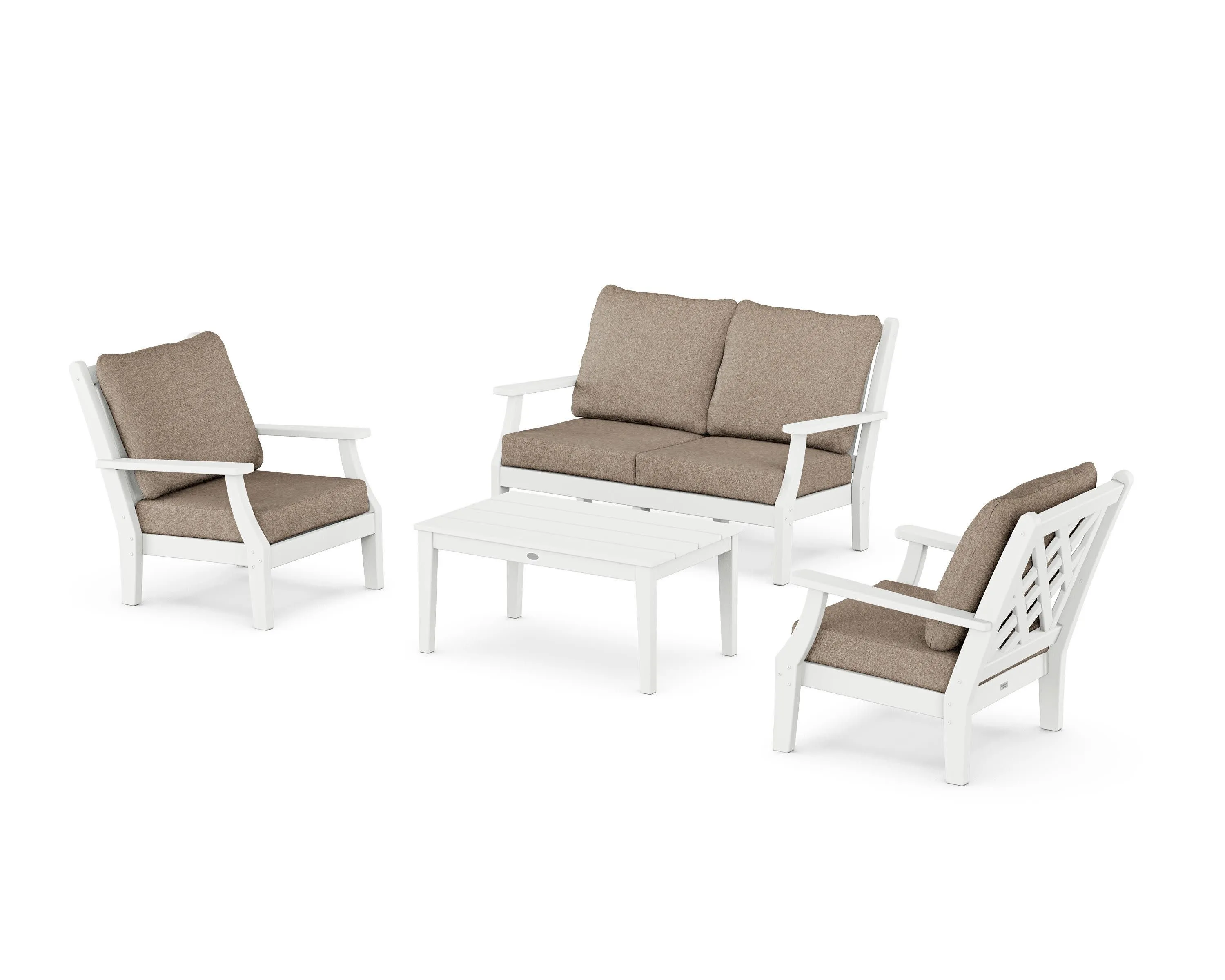 Wovendale 4-Piece Deep Seating Set with Loveseat