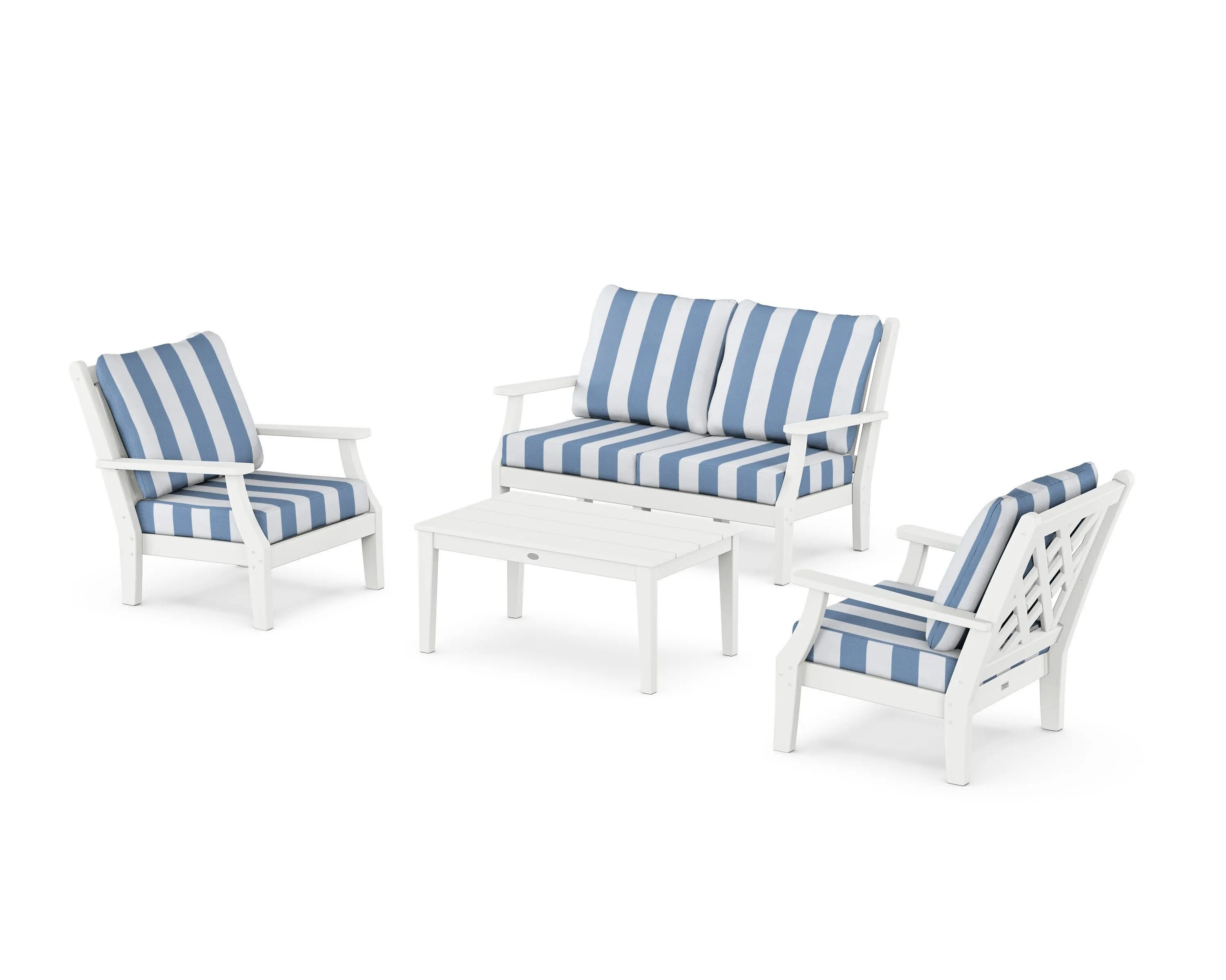 Wovendale 4-Piece Deep Seating Set with Loveseat