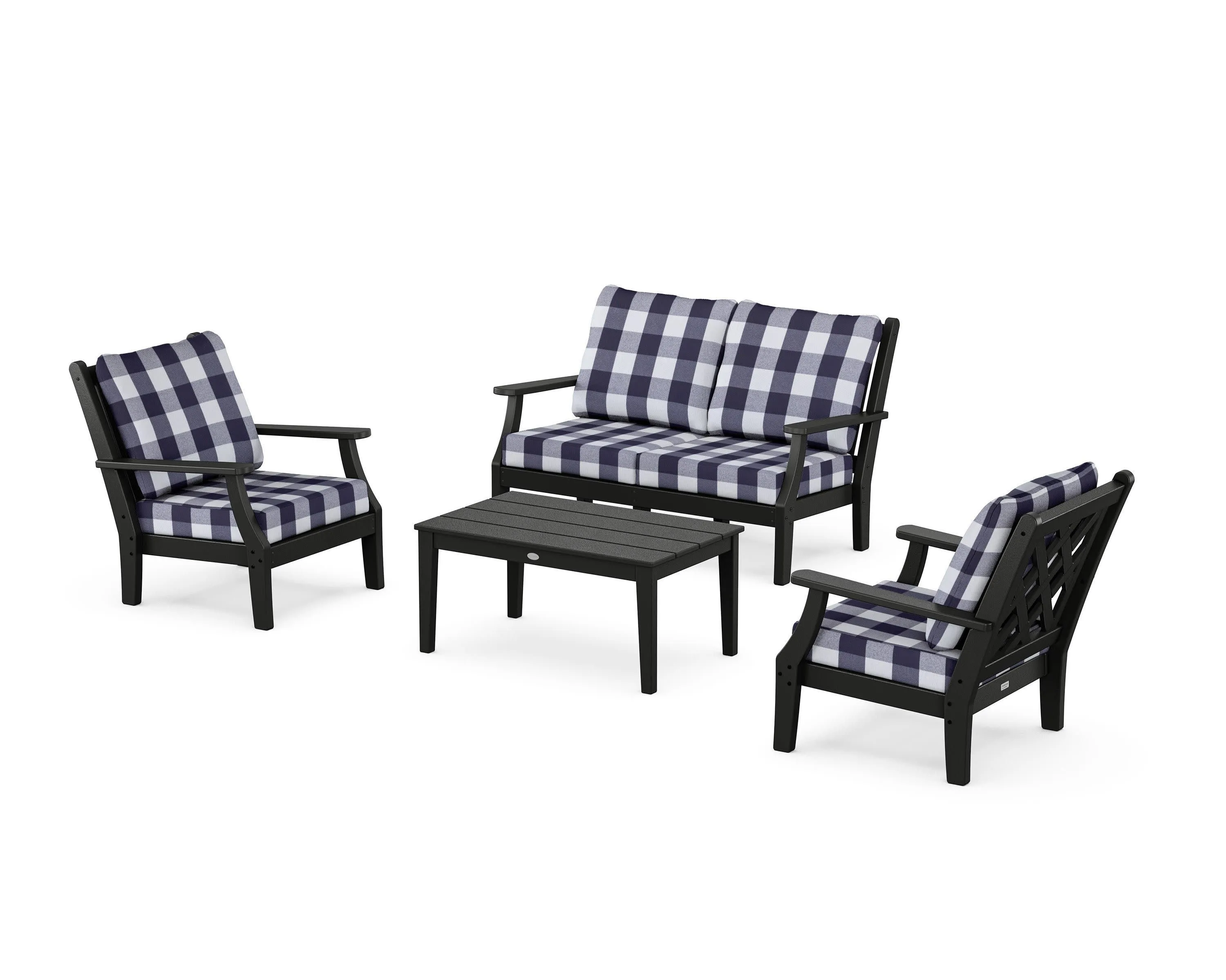Wovendale 4-Piece Deep Seating Set with Loveseat