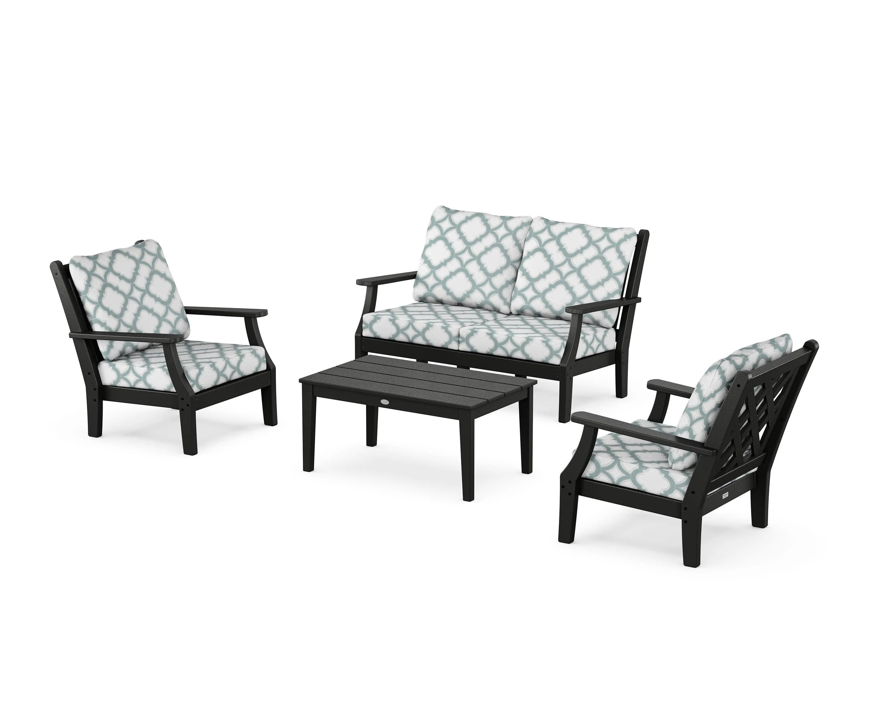 Wovendale 4-Piece Deep Seating Set with Loveseat