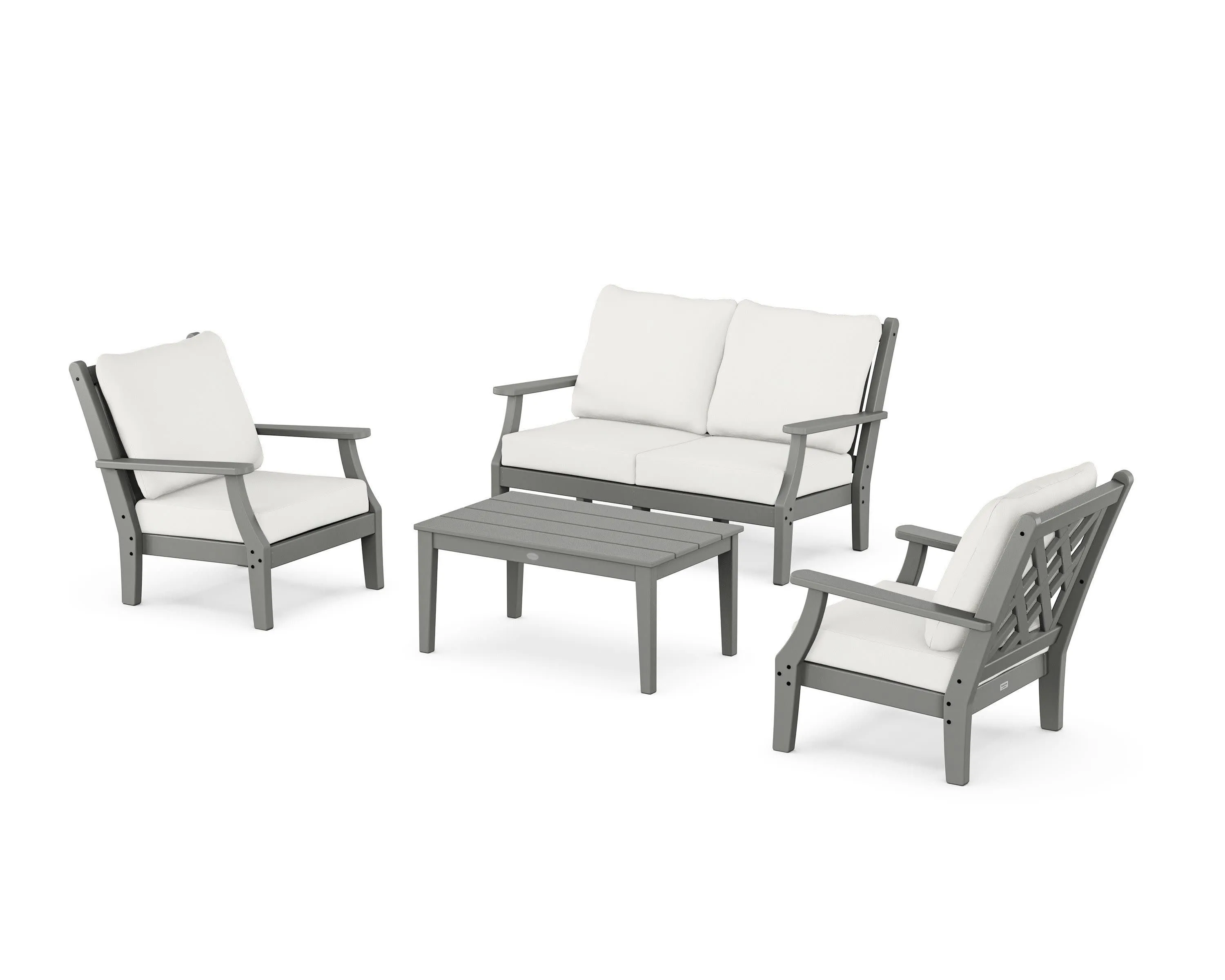 Wovendale 4-Piece Deep Seating Set with Loveseat