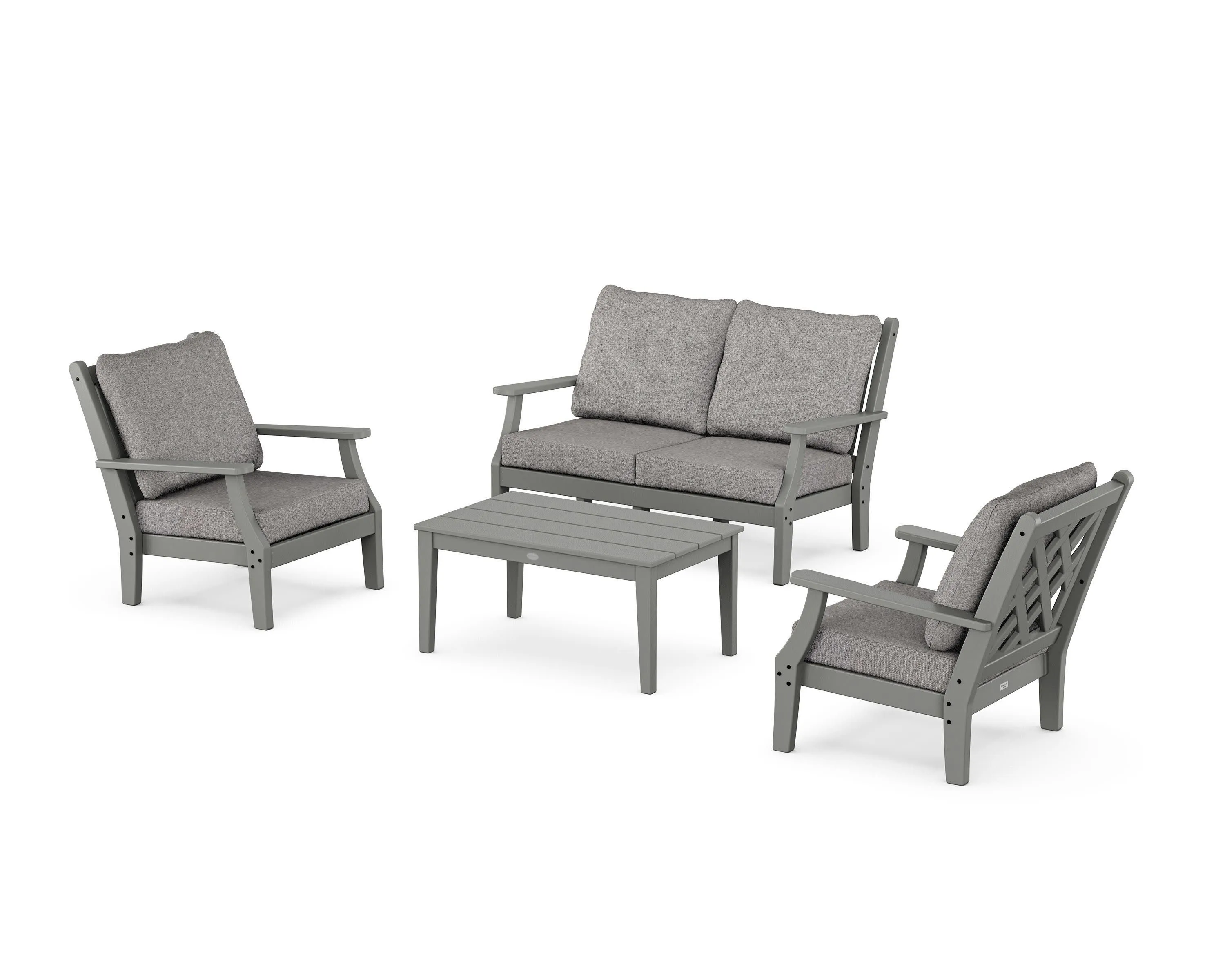 Wovendale 4-Piece Deep Seating Set with Loveseat