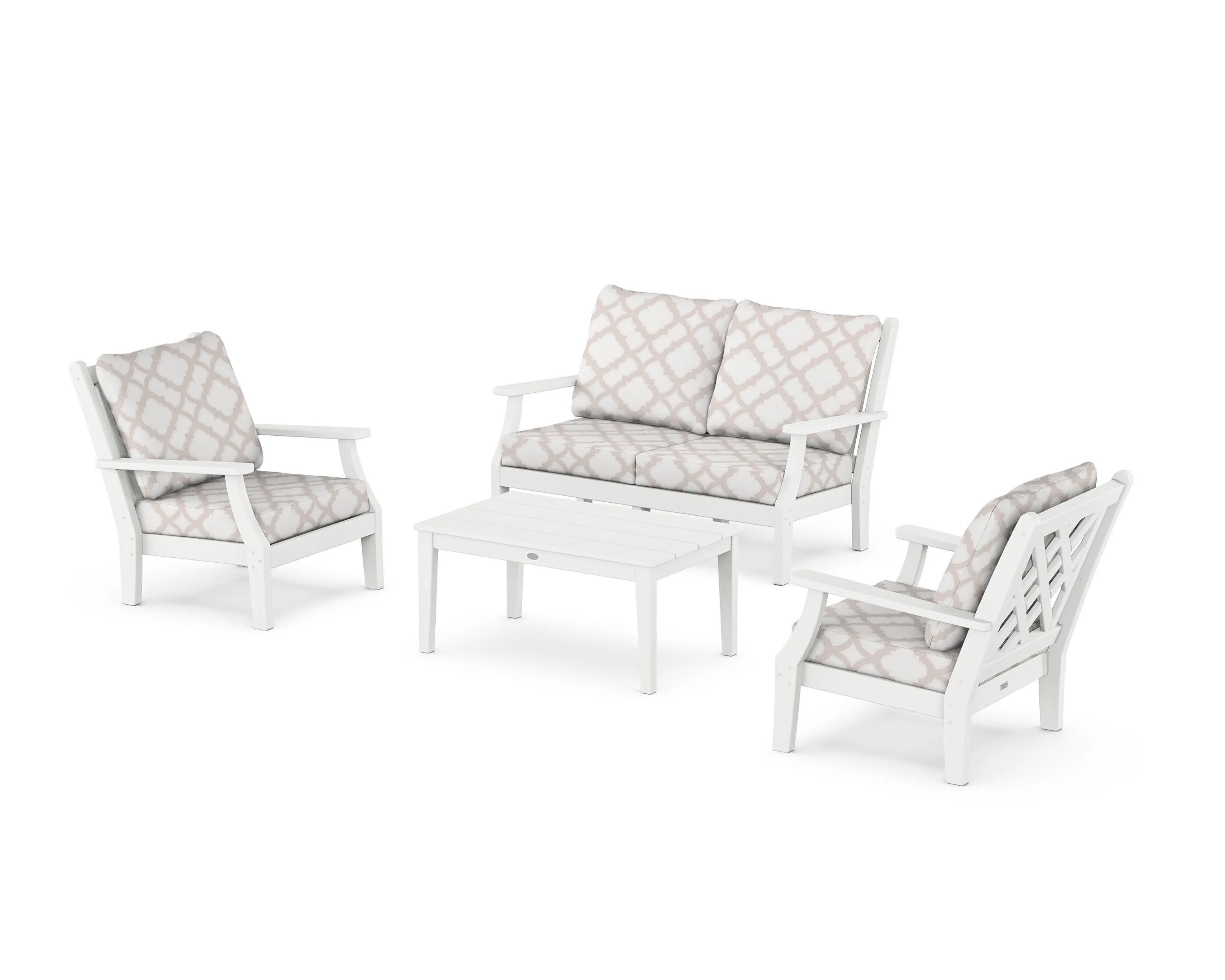 Wovendale 4-Piece Deep Seating Set with Loveseat