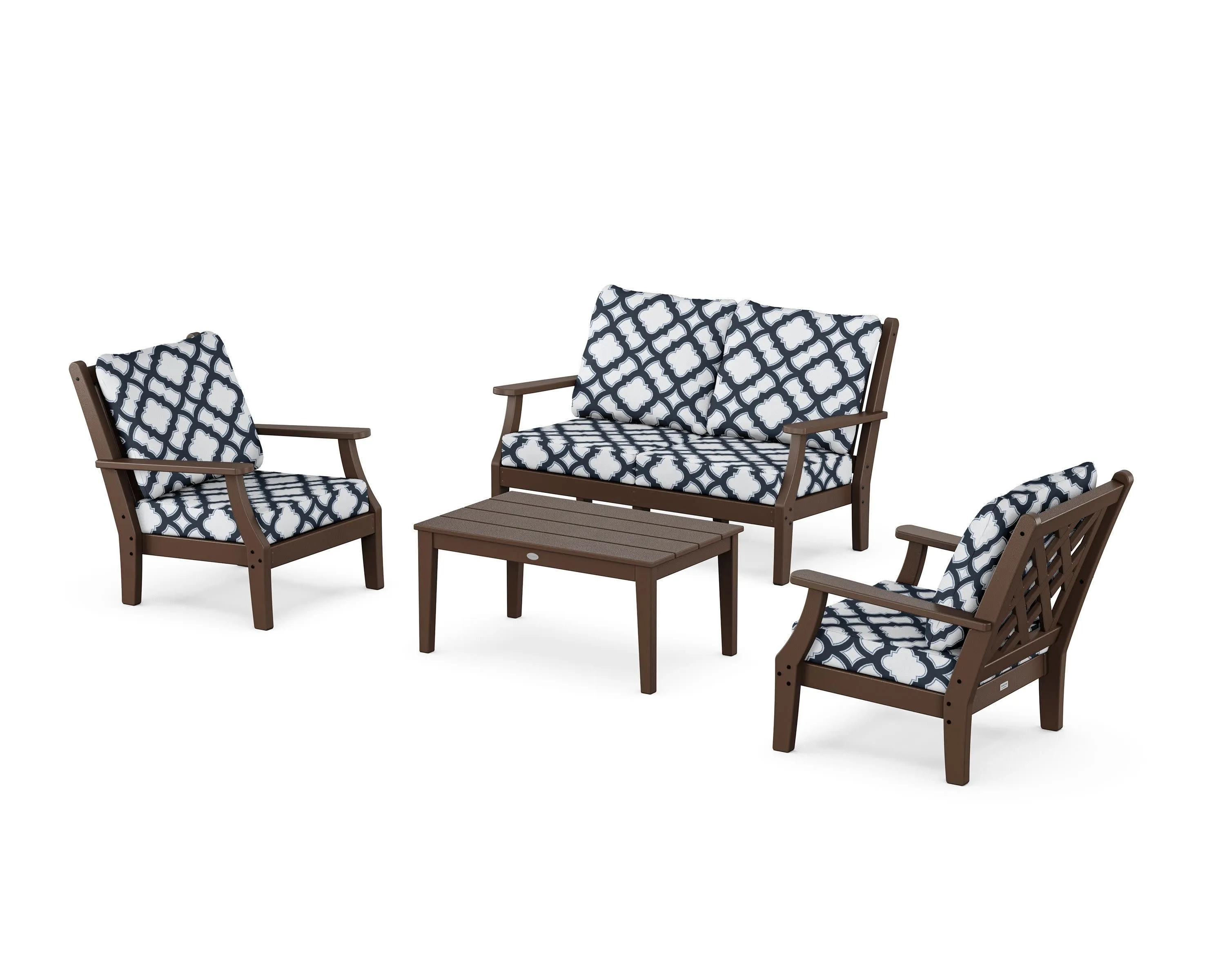 Wovendale 4-Piece Deep Seating Set with Loveseat