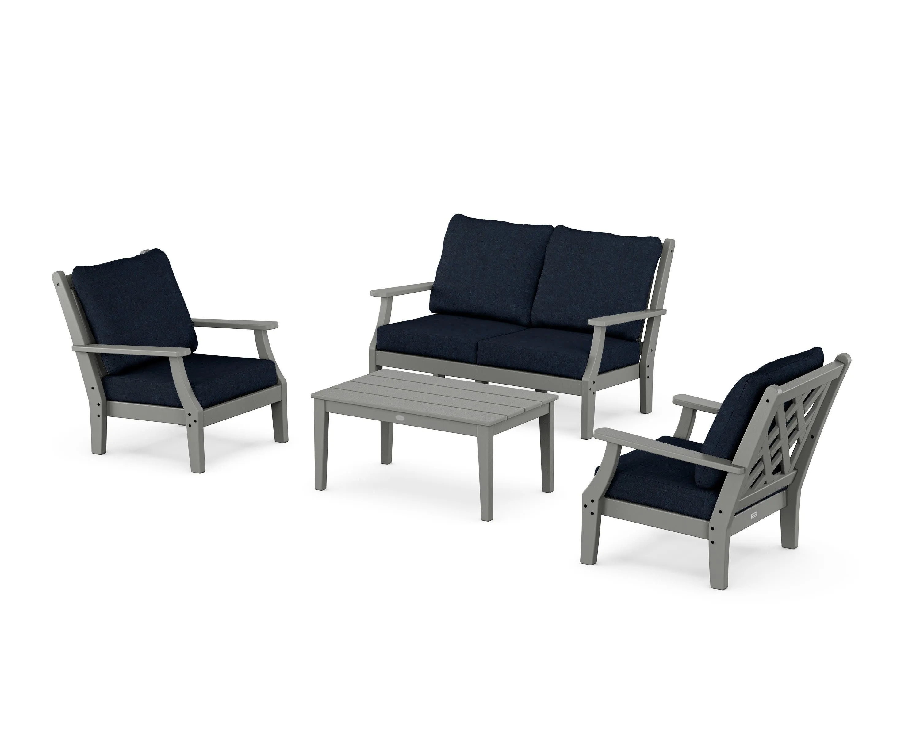 Wovendale 4-Piece Deep Seating Set with Loveseat