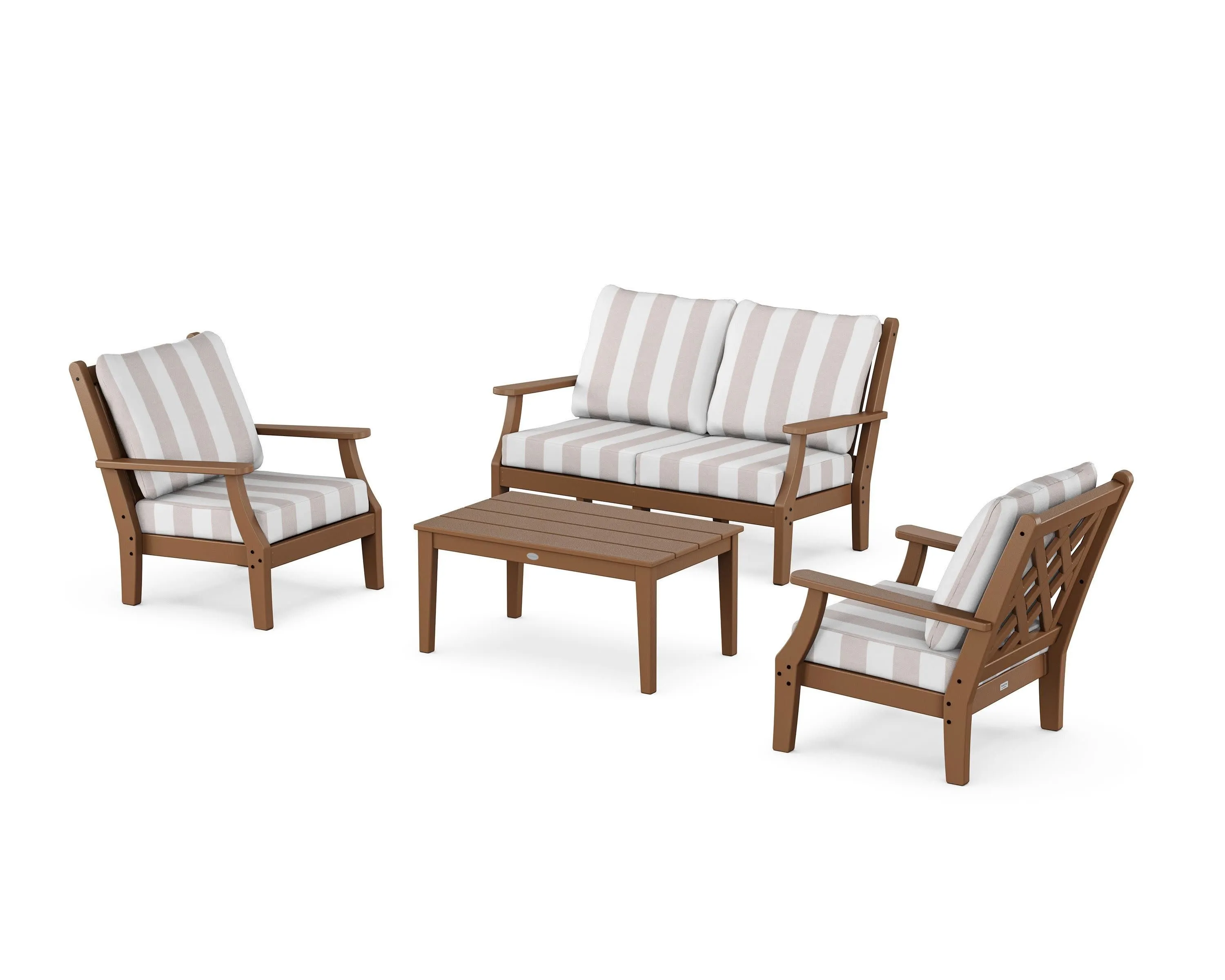 Wovendale 4-Piece Deep Seating Set with Loveseat
