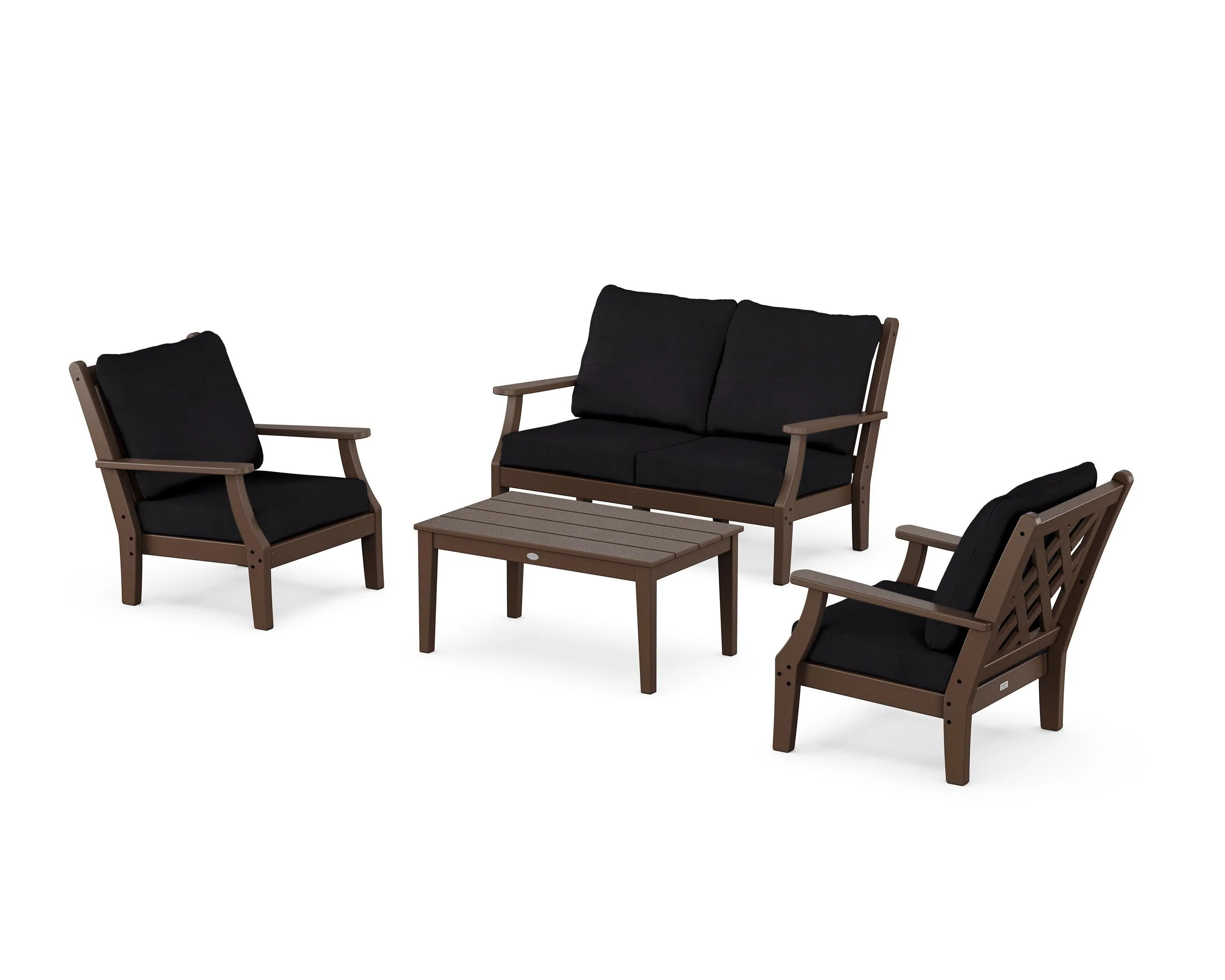 Wovendale 4-Piece Deep Seating Set with Loveseat