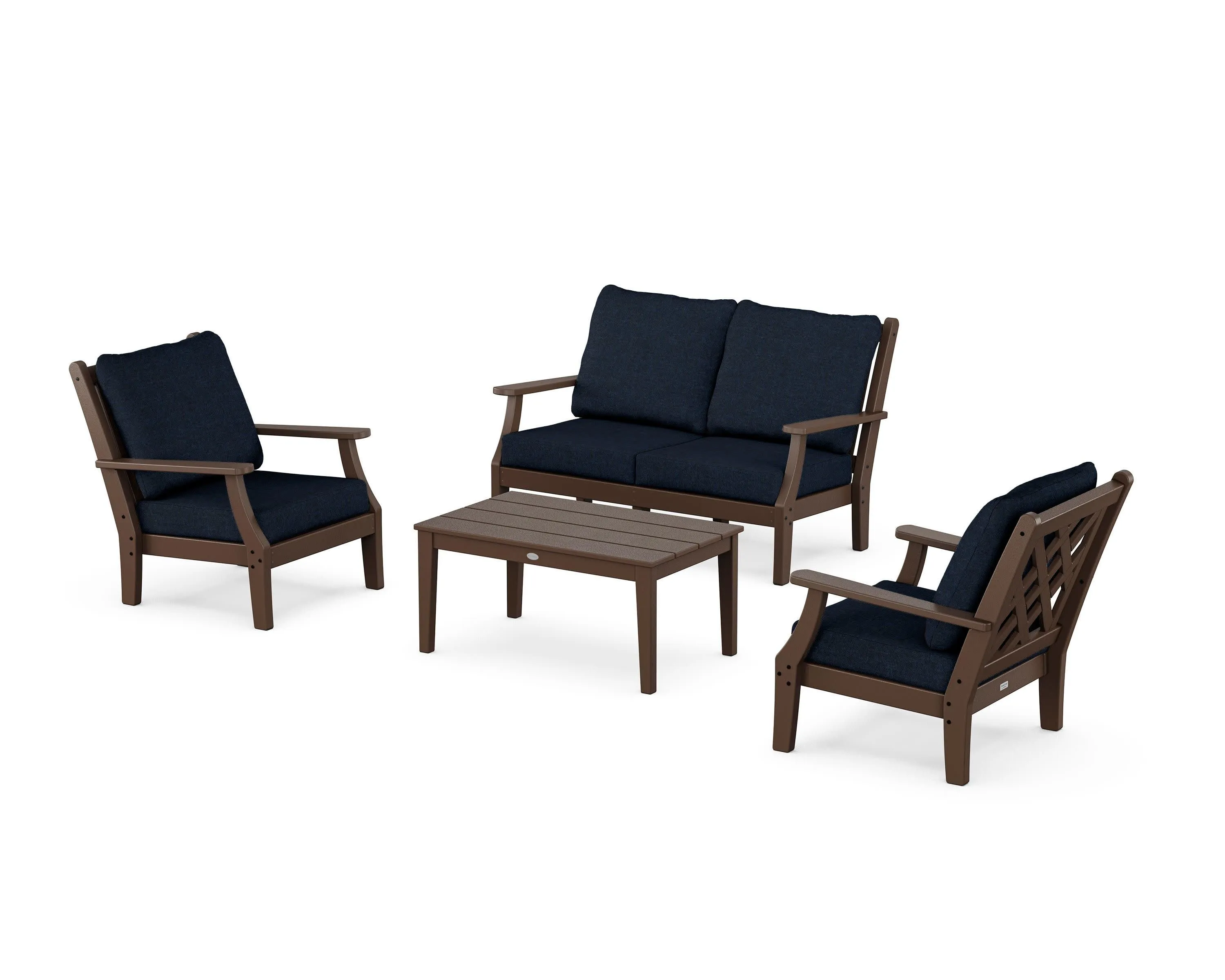 Wovendale 4-Piece Deep Seating Set with Loveseat
