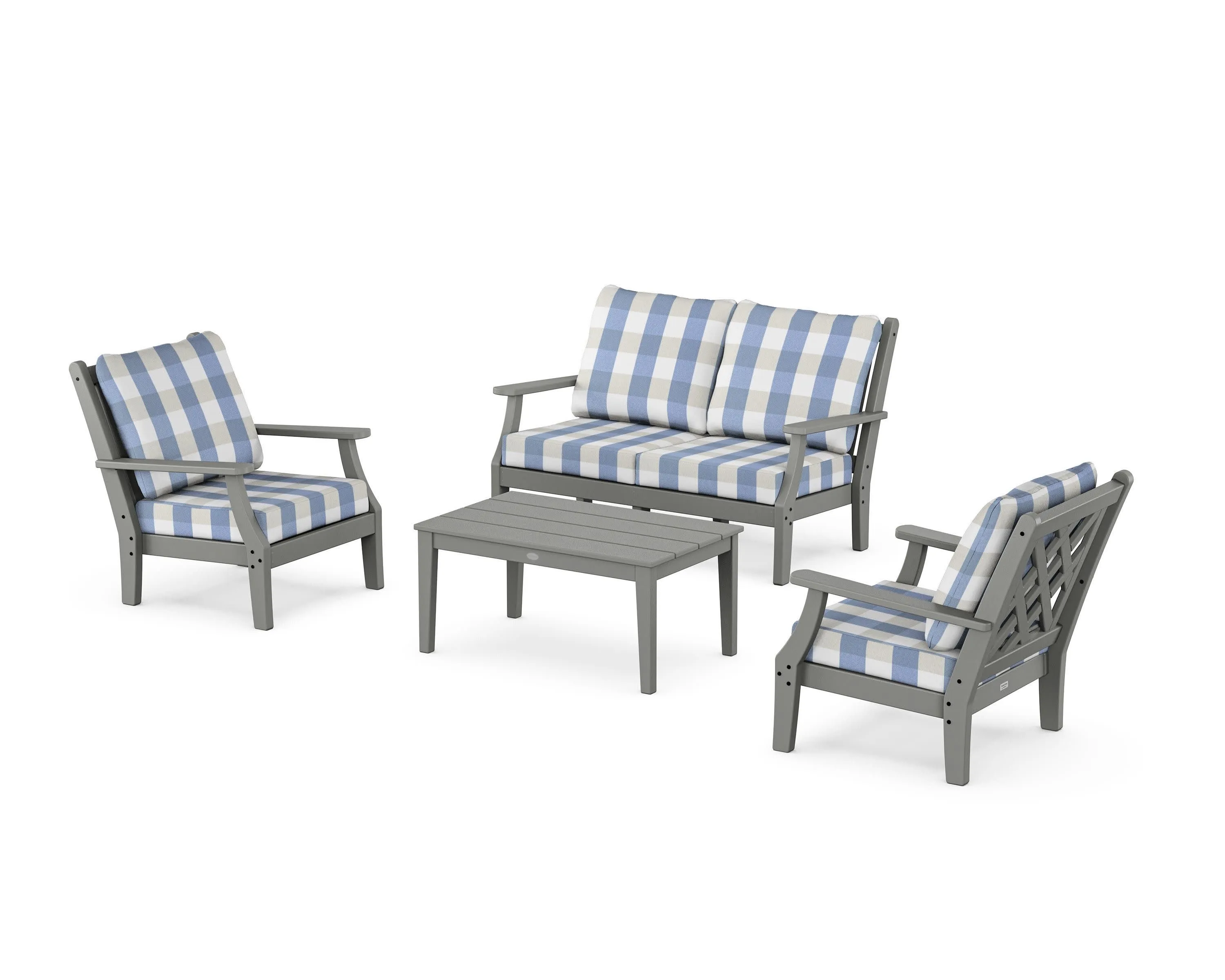 Wovendale 4-Piece Deep Seating Set with Loveseat