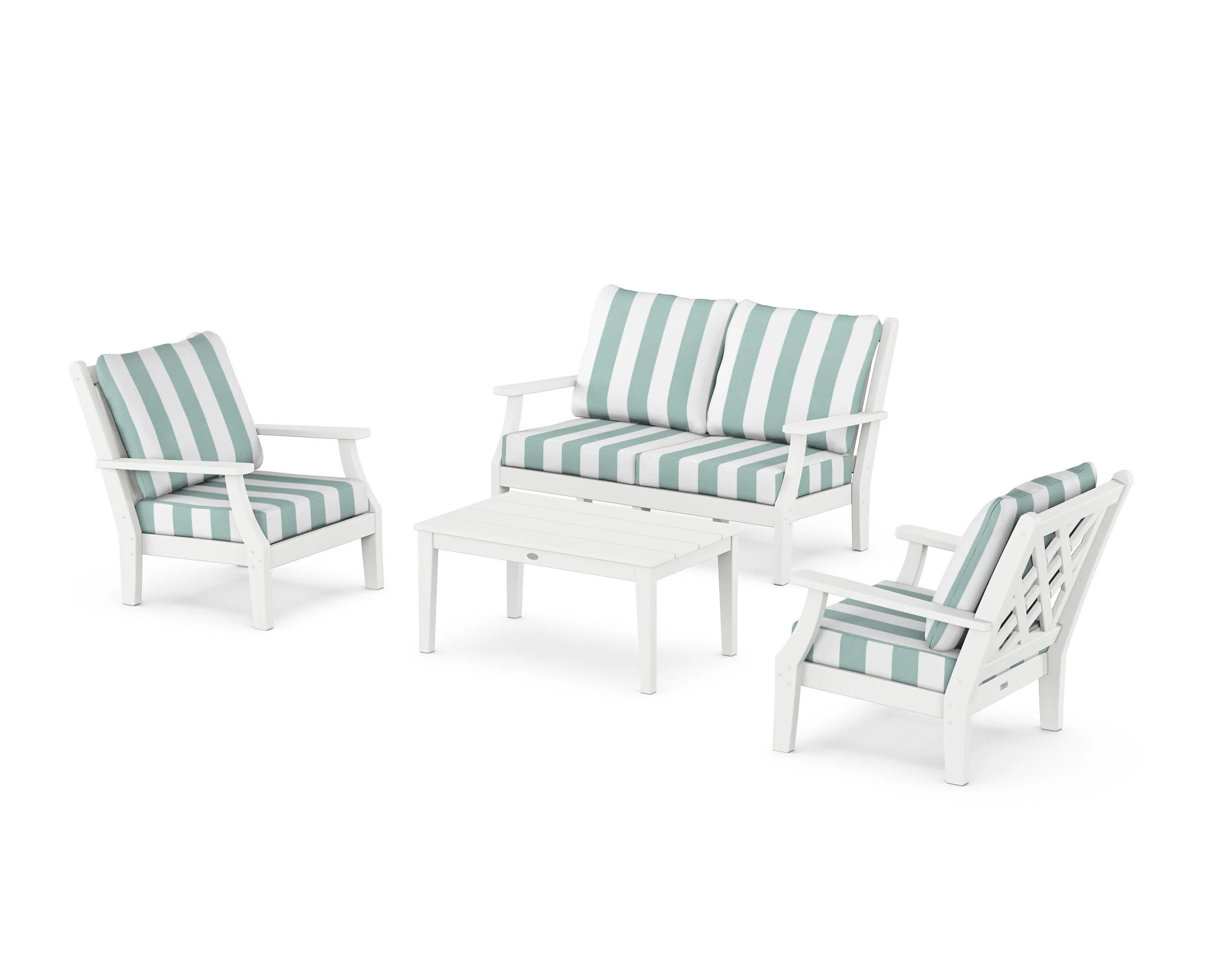 Wovendale 4-Piece Deep Seating Set with Loveseat