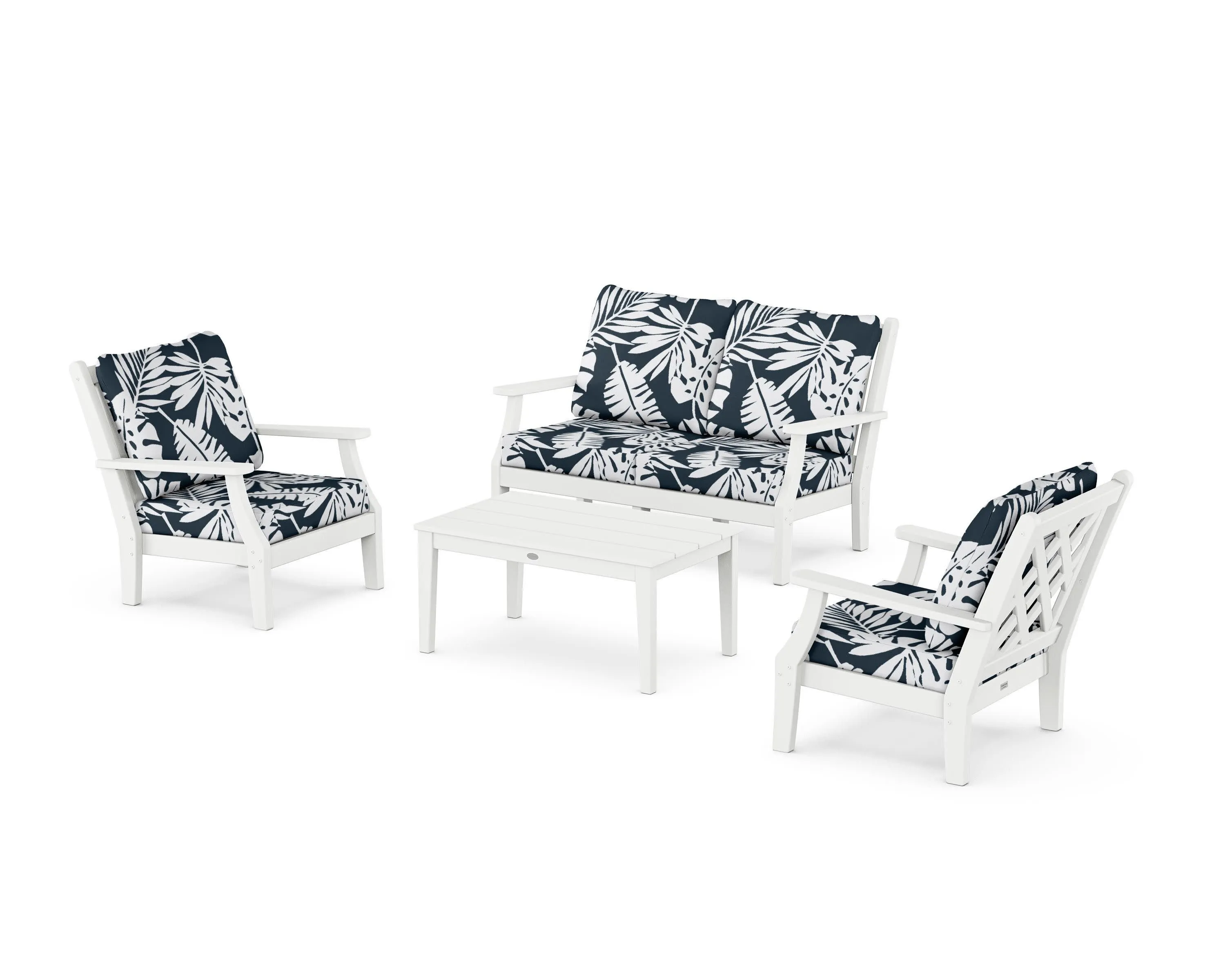 Wovendale 4-Piece Deep Seating Set with Loveseat
