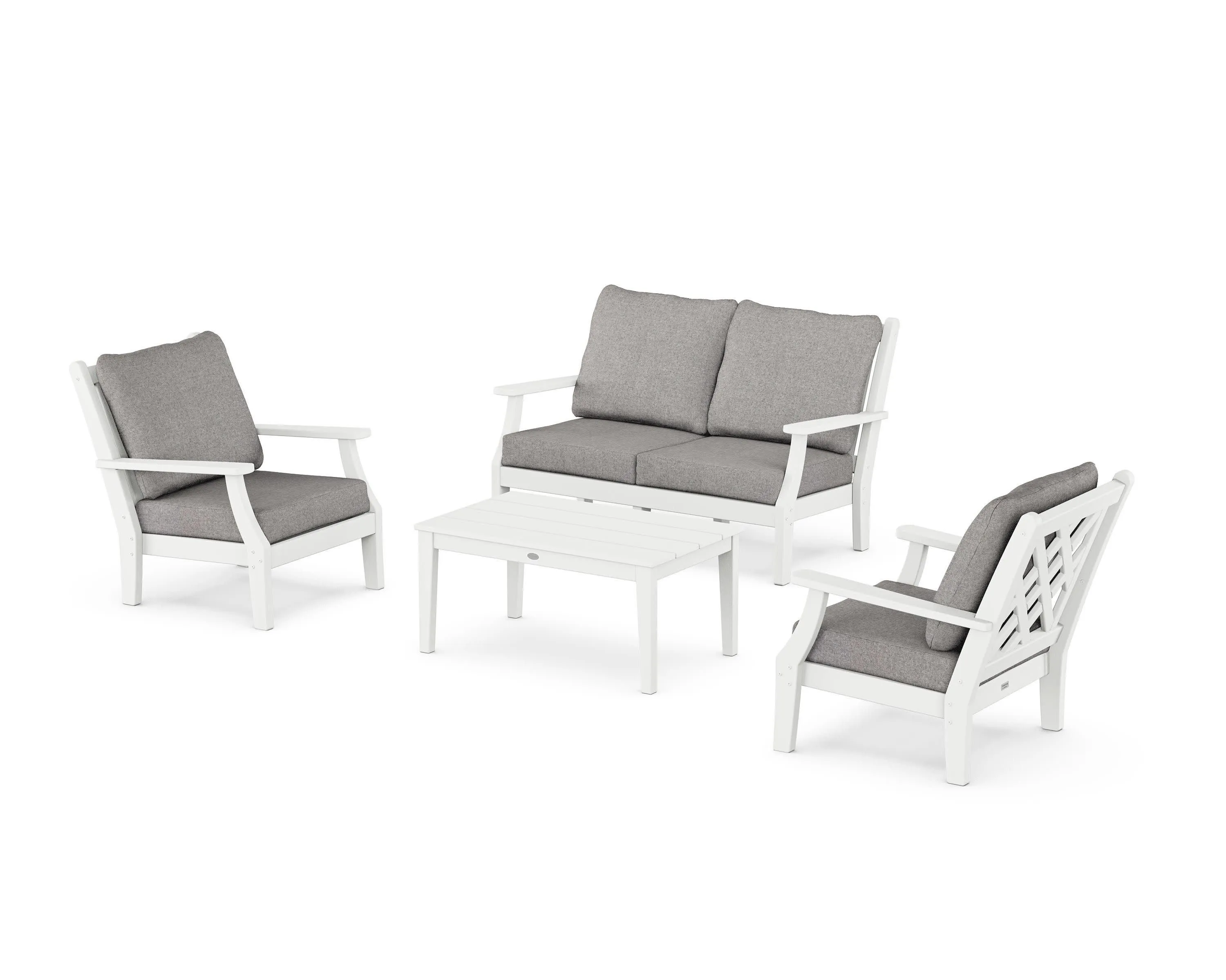 Wovendale 4-Piece Deep Seating Set with Loveseat