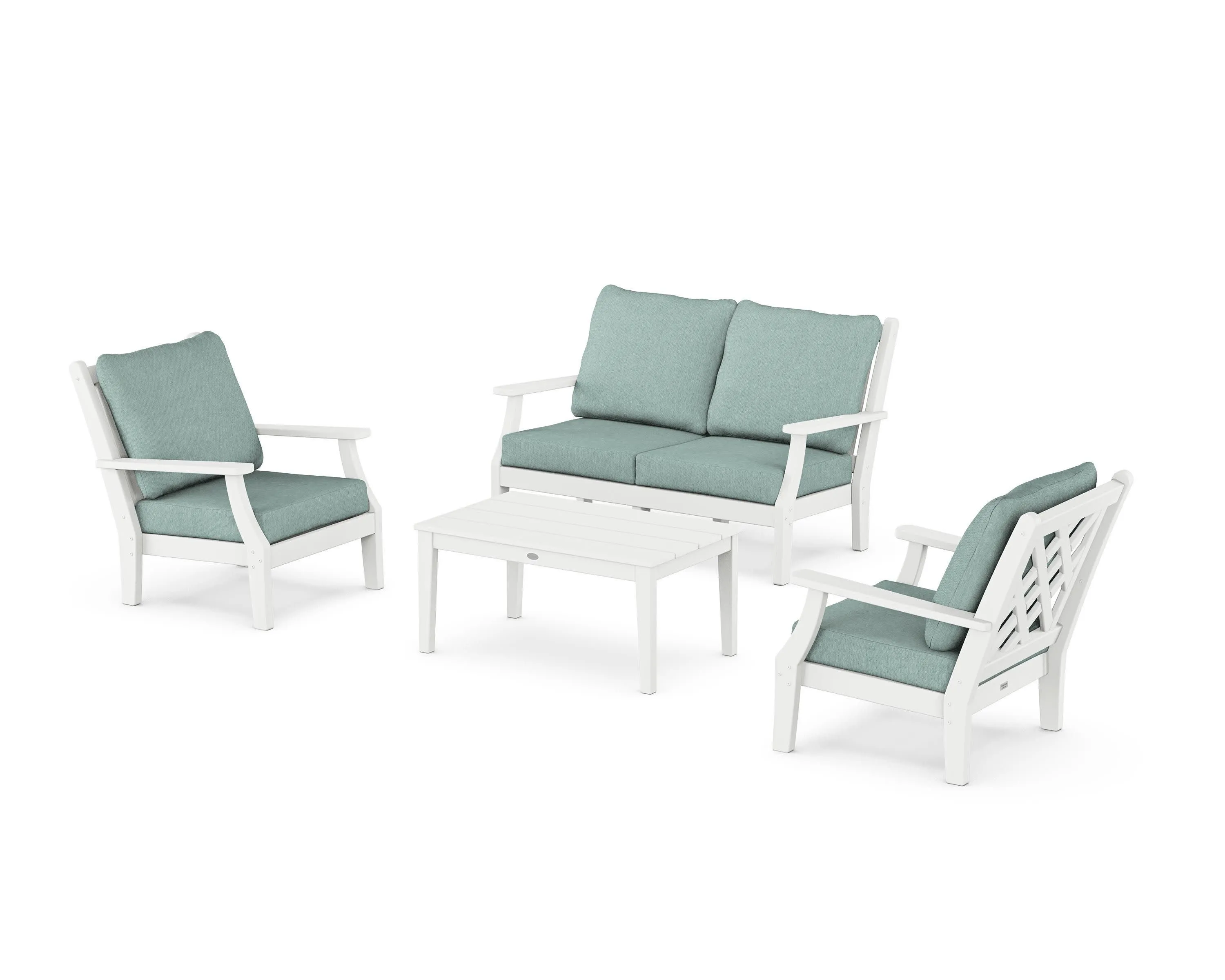 Wovendale 4-Piece Deep Seating Set with Loveseat